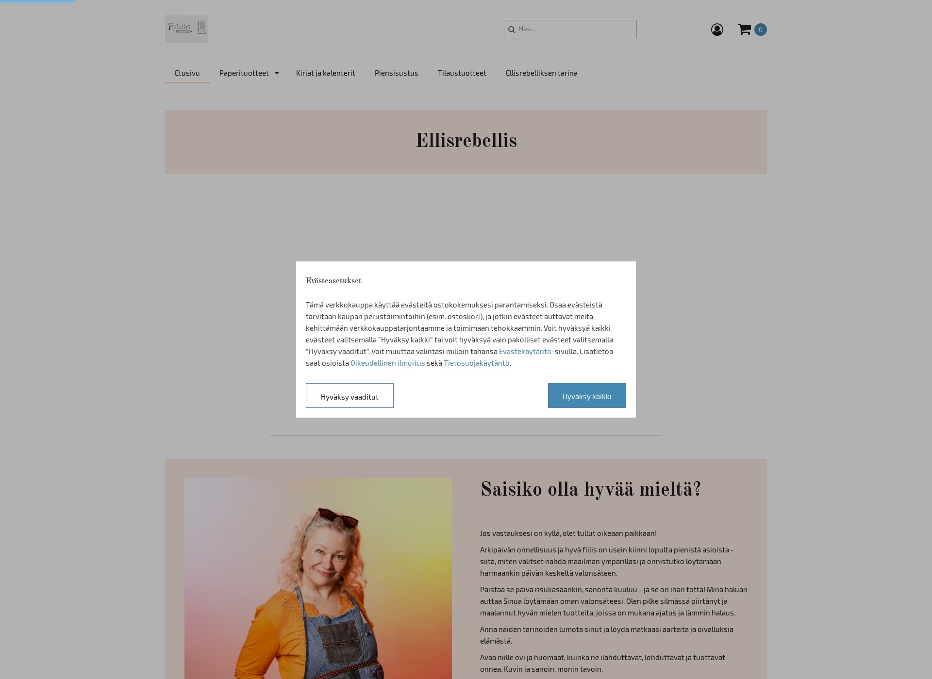 Screenshot for ellisrebellis.fi
