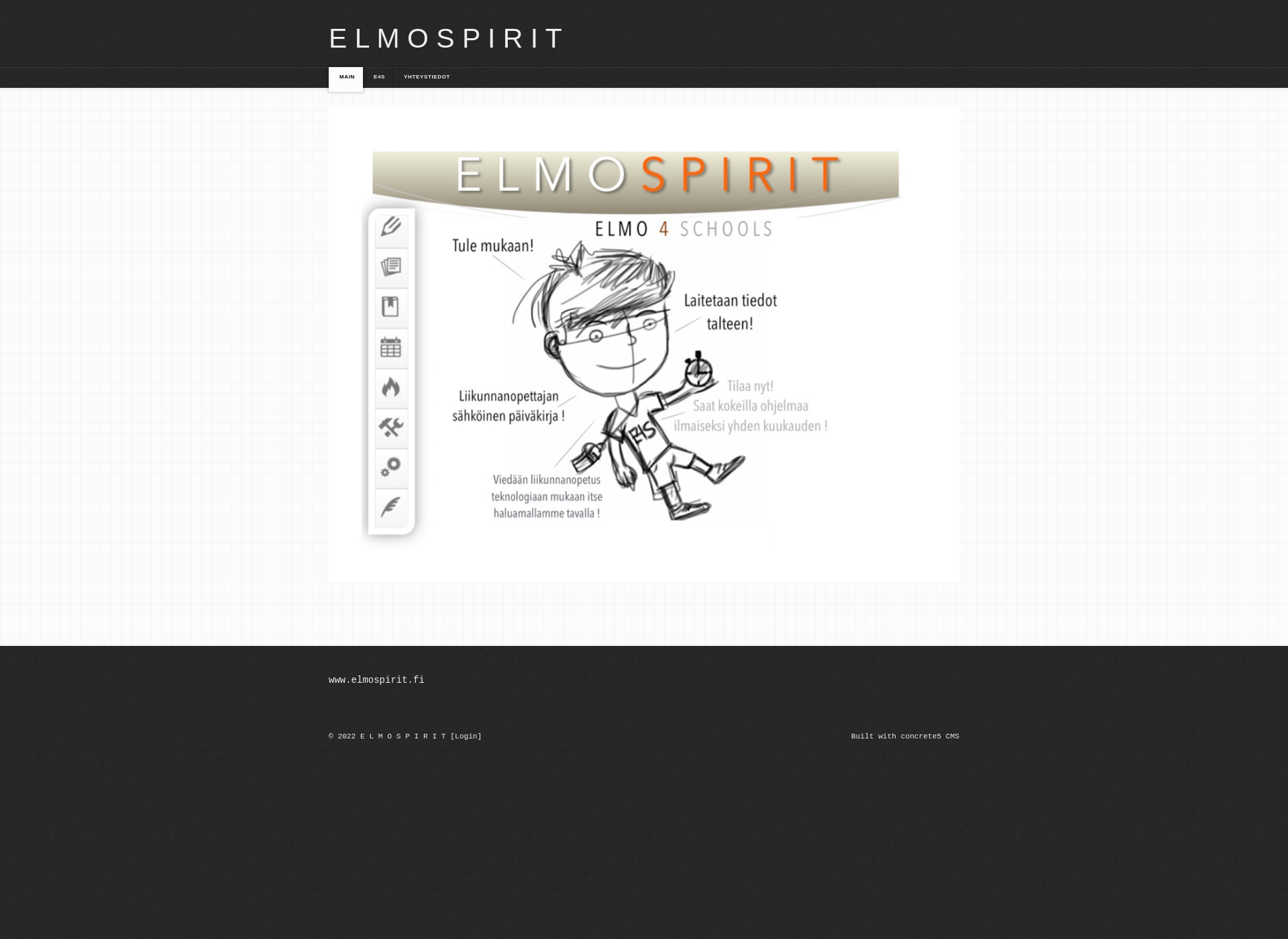 Screenshot for elmospirit.fi