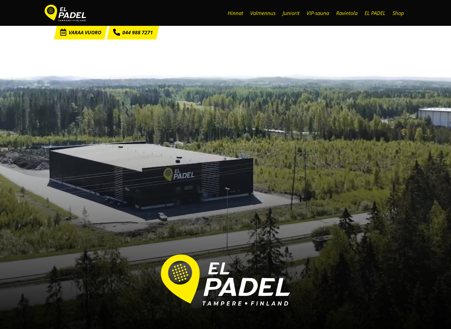 Screenshot for elpadel.fi