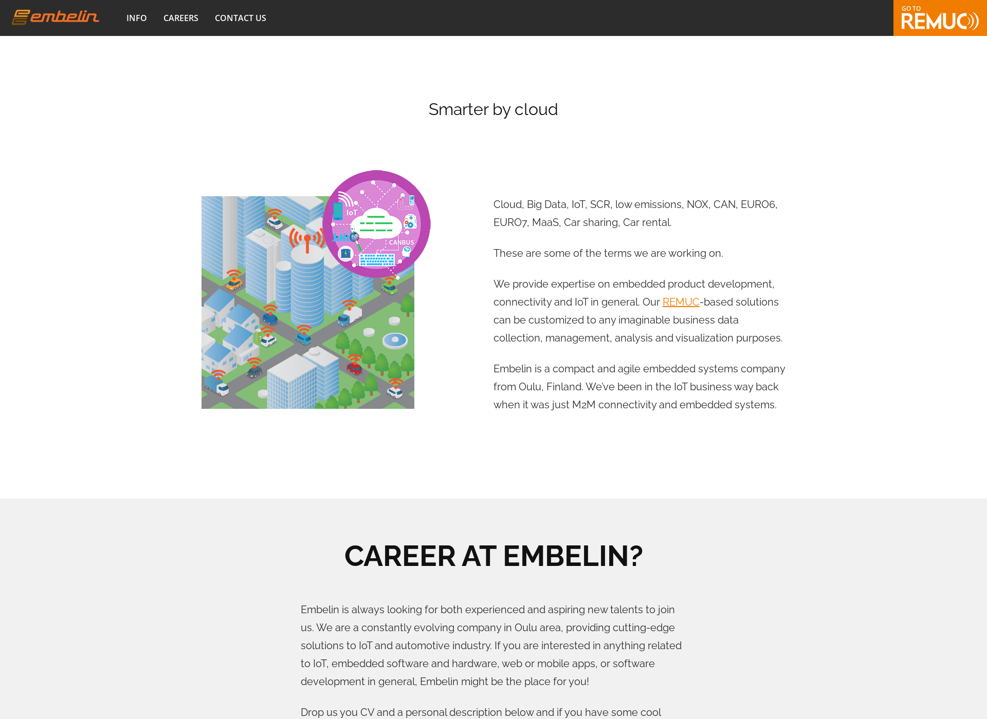 Screenshot for embelin.fi