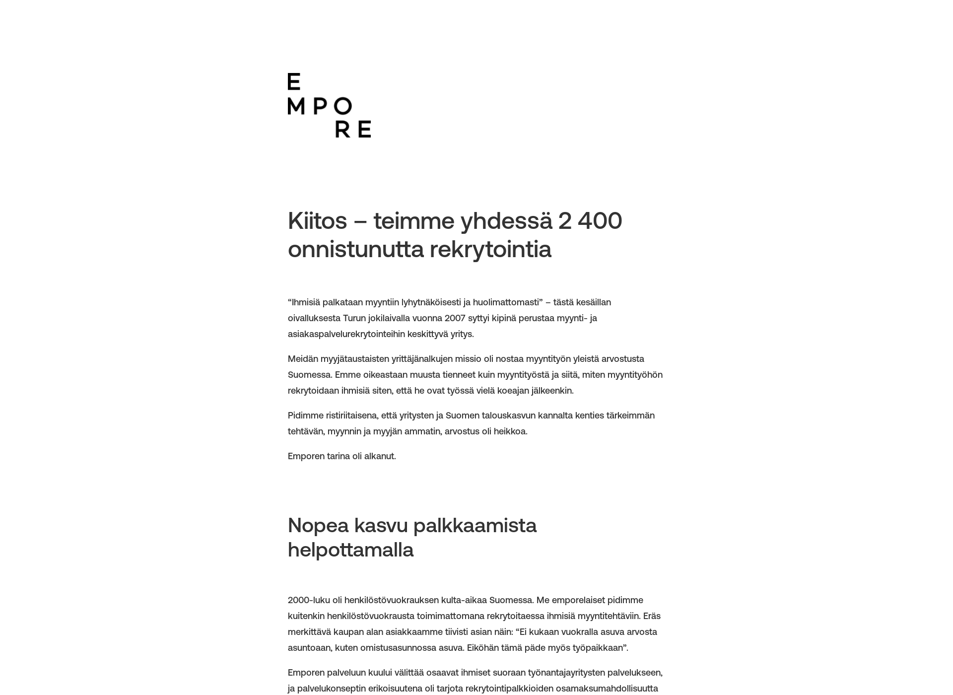 Screenshot for embore.fi