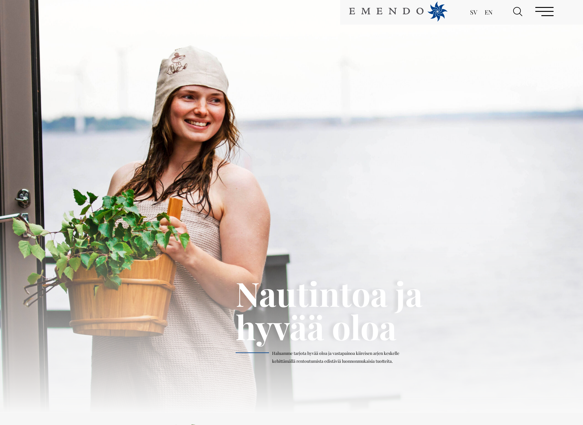 Skärmdump för emendo.fi