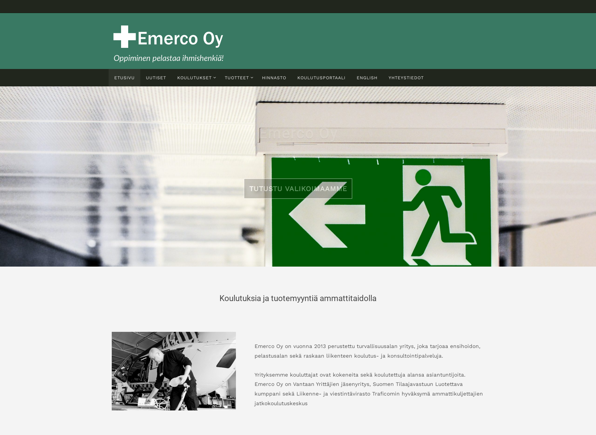 Screenshot for emerco.fi
