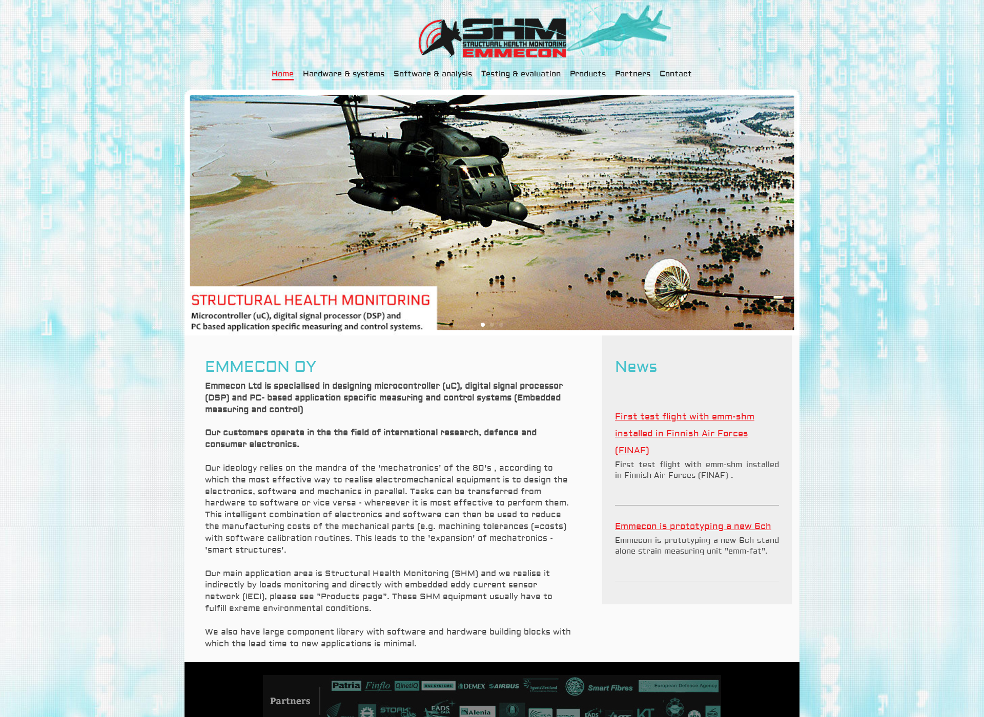 Screenshot for emmecon.fi