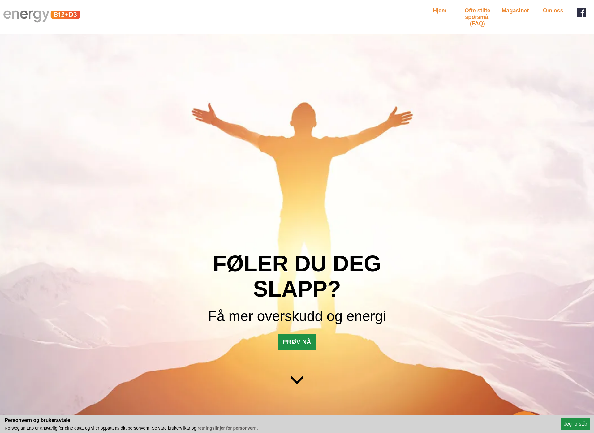 Screenshot for energy-boost.fi