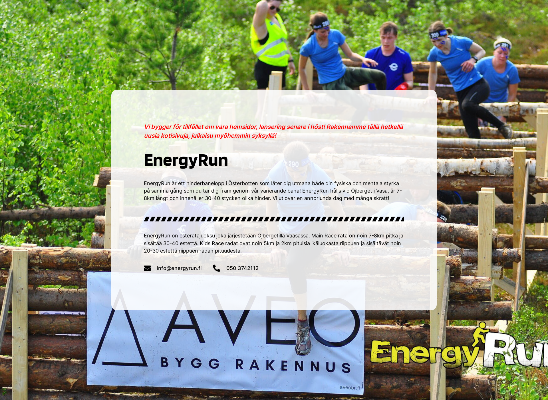 Screenshot for energyrun.fi