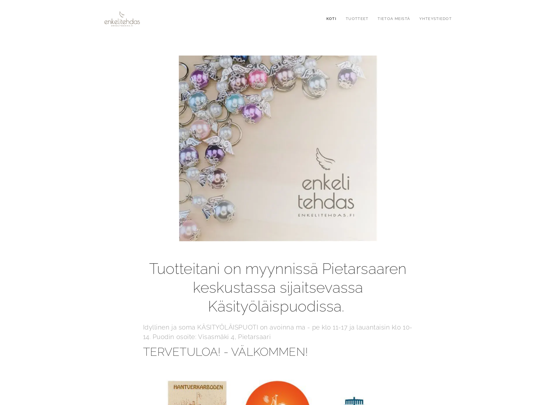 Skärmdump för enkelitehdas.fi