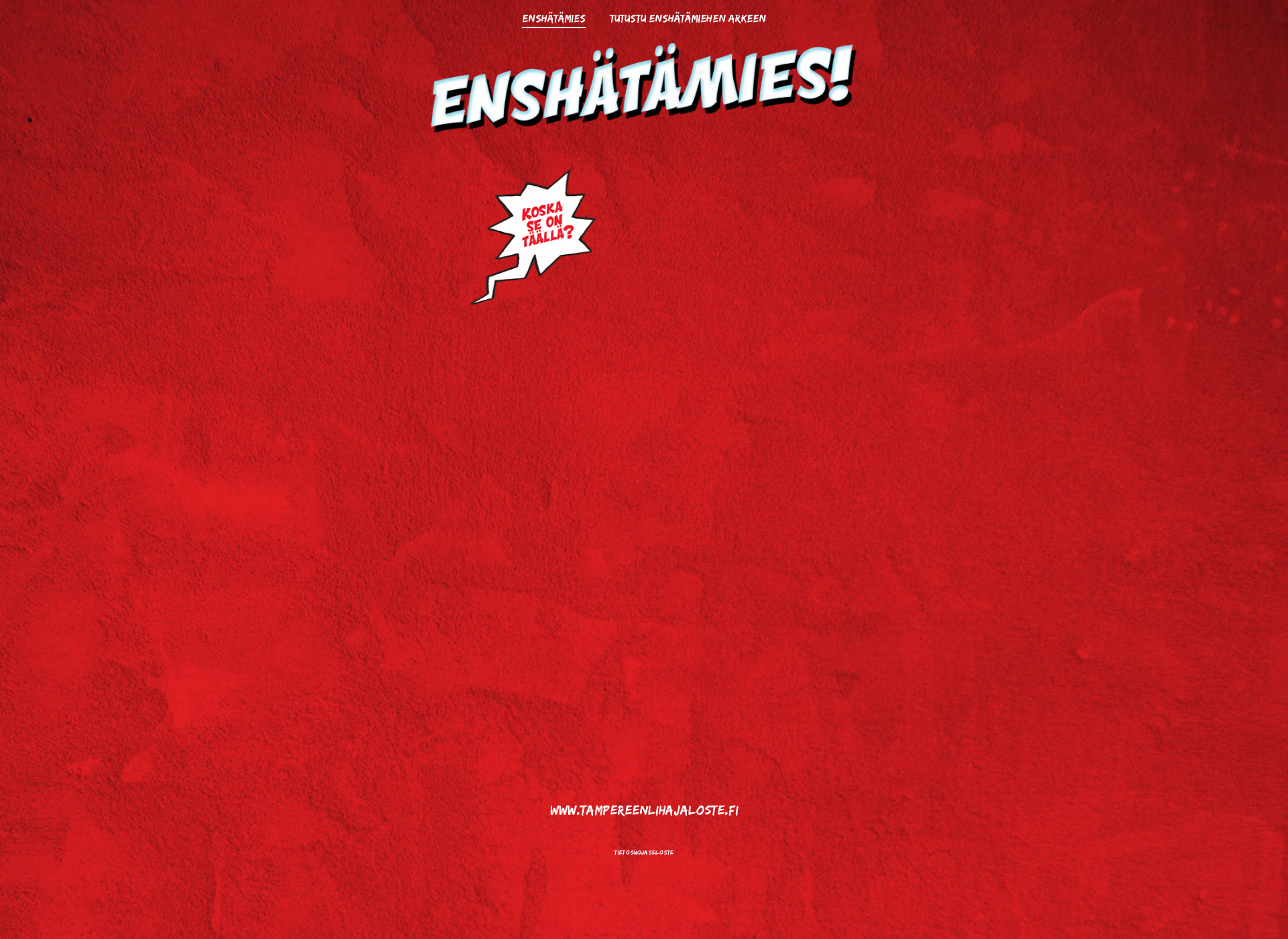 Screenshot for enshatamies.fi