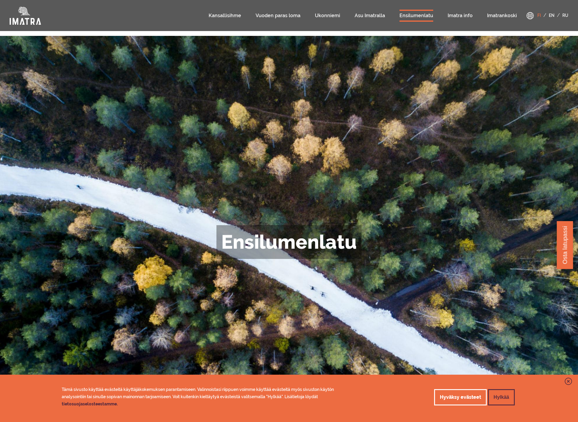 Screenshot for ensilumenlatu.fi