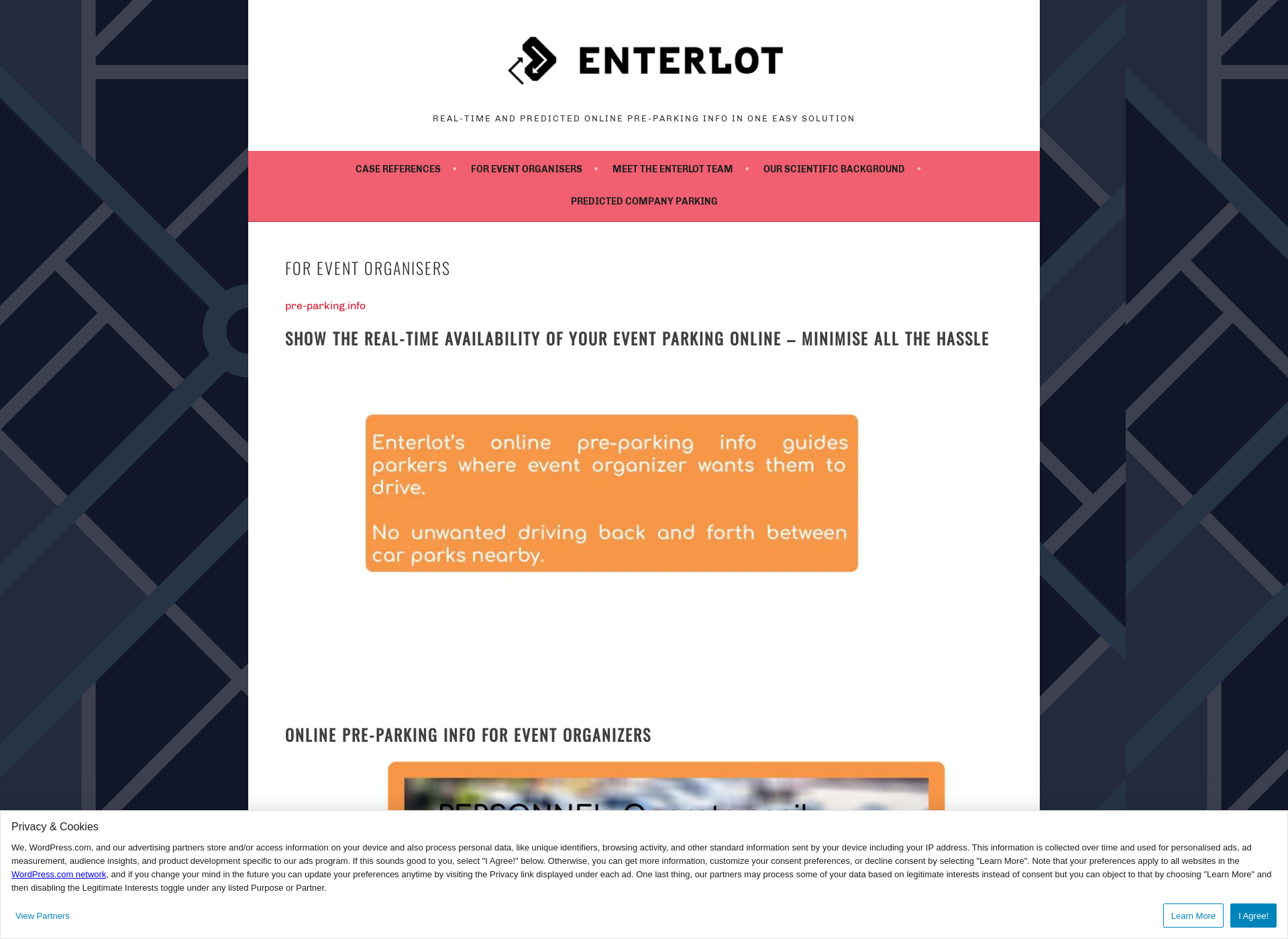 Screenshot for enterlot.com
