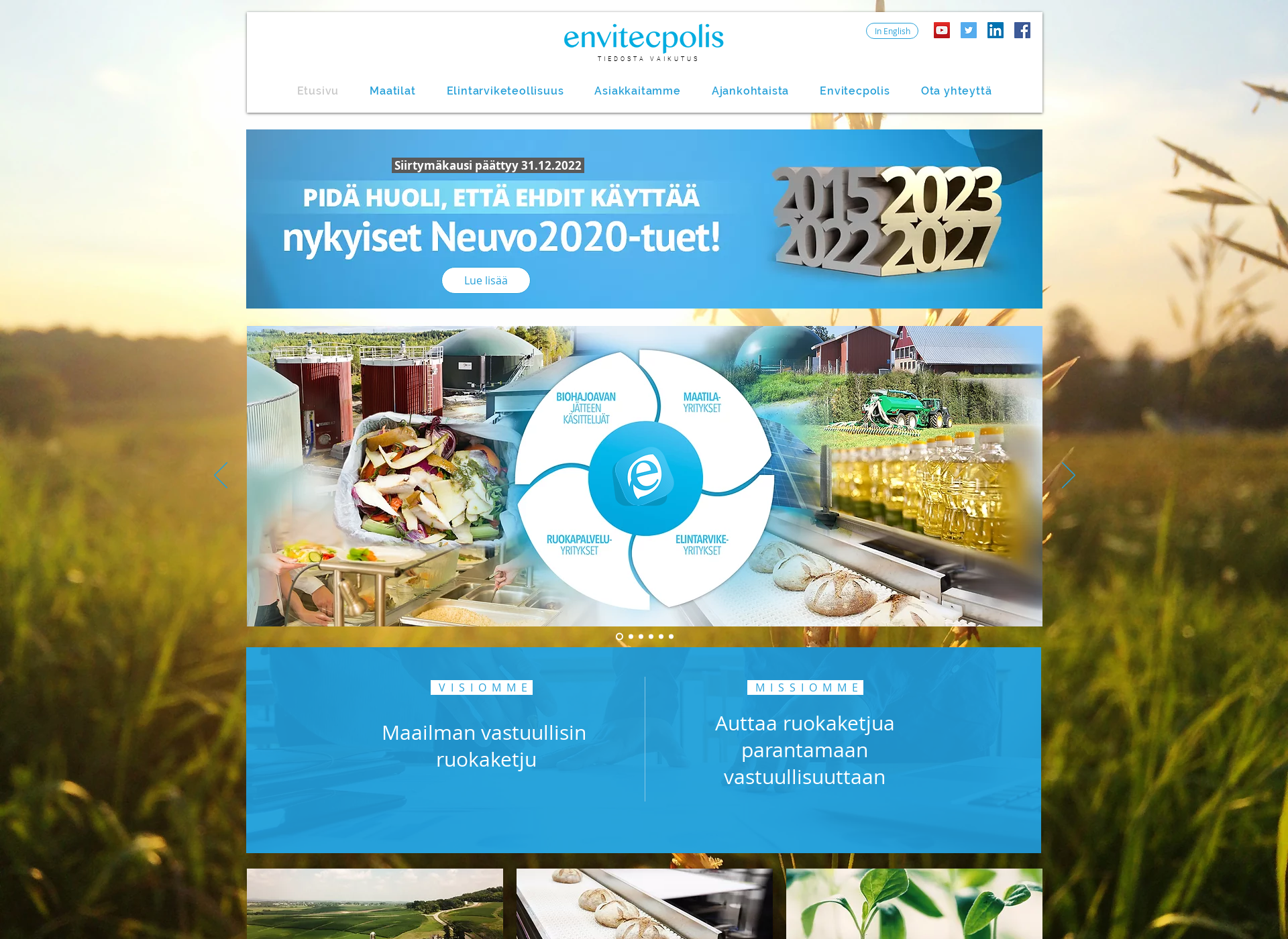 Screenshot for envitecpolis.fi