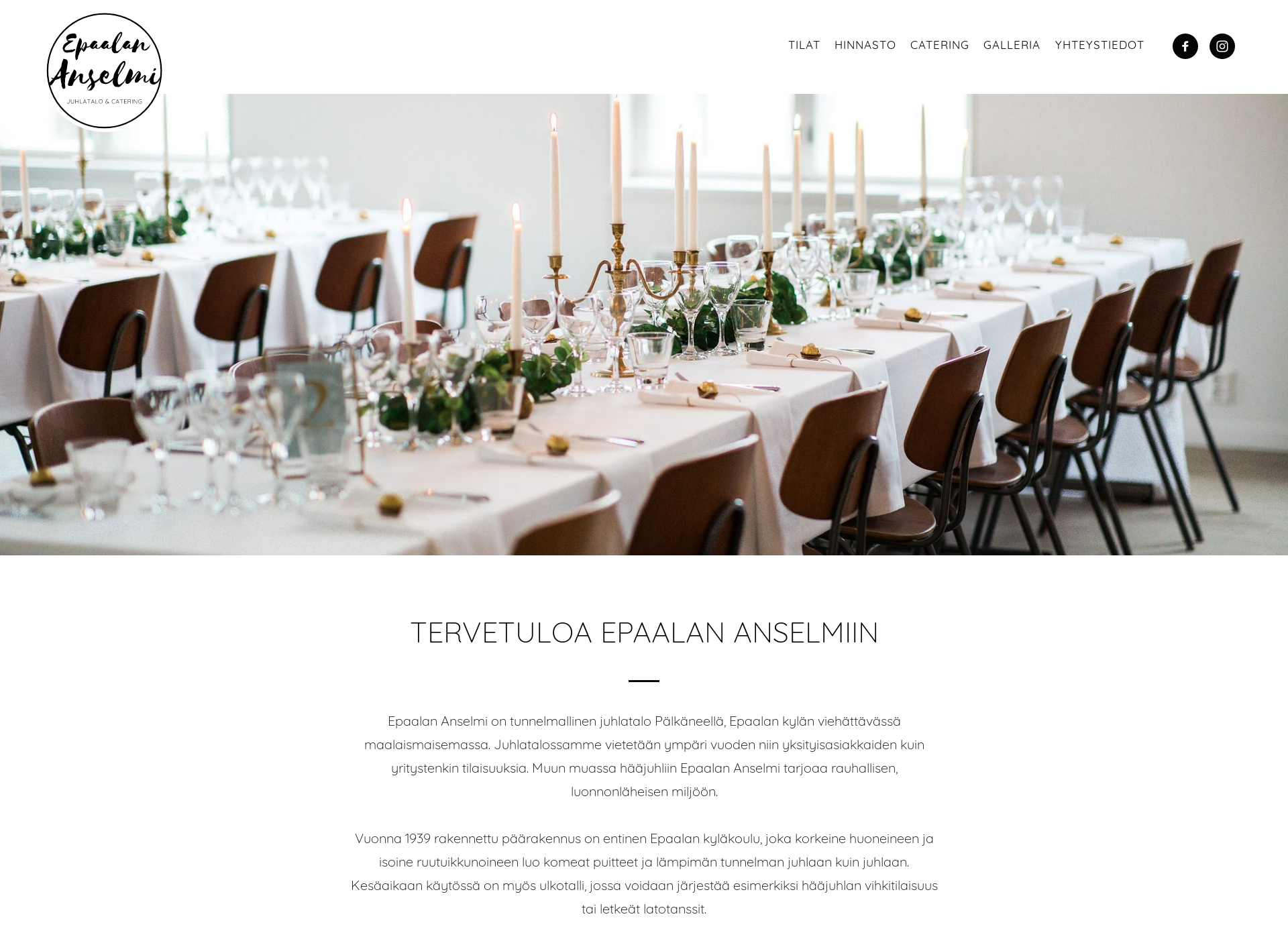 Screenshot for epaalananselmi.fi