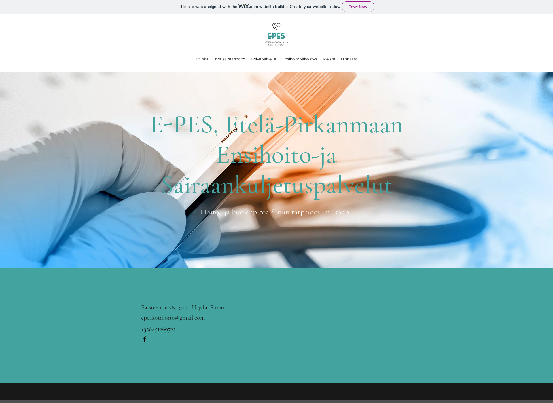 Screenshot for epespalvelut.fi