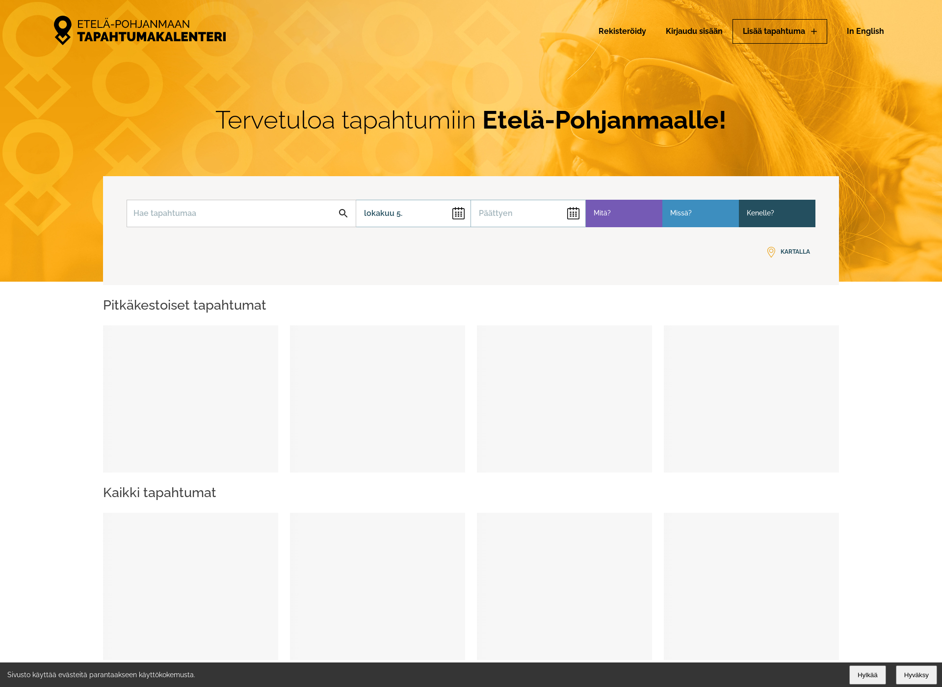 Screenshot for epkalenteri.fi