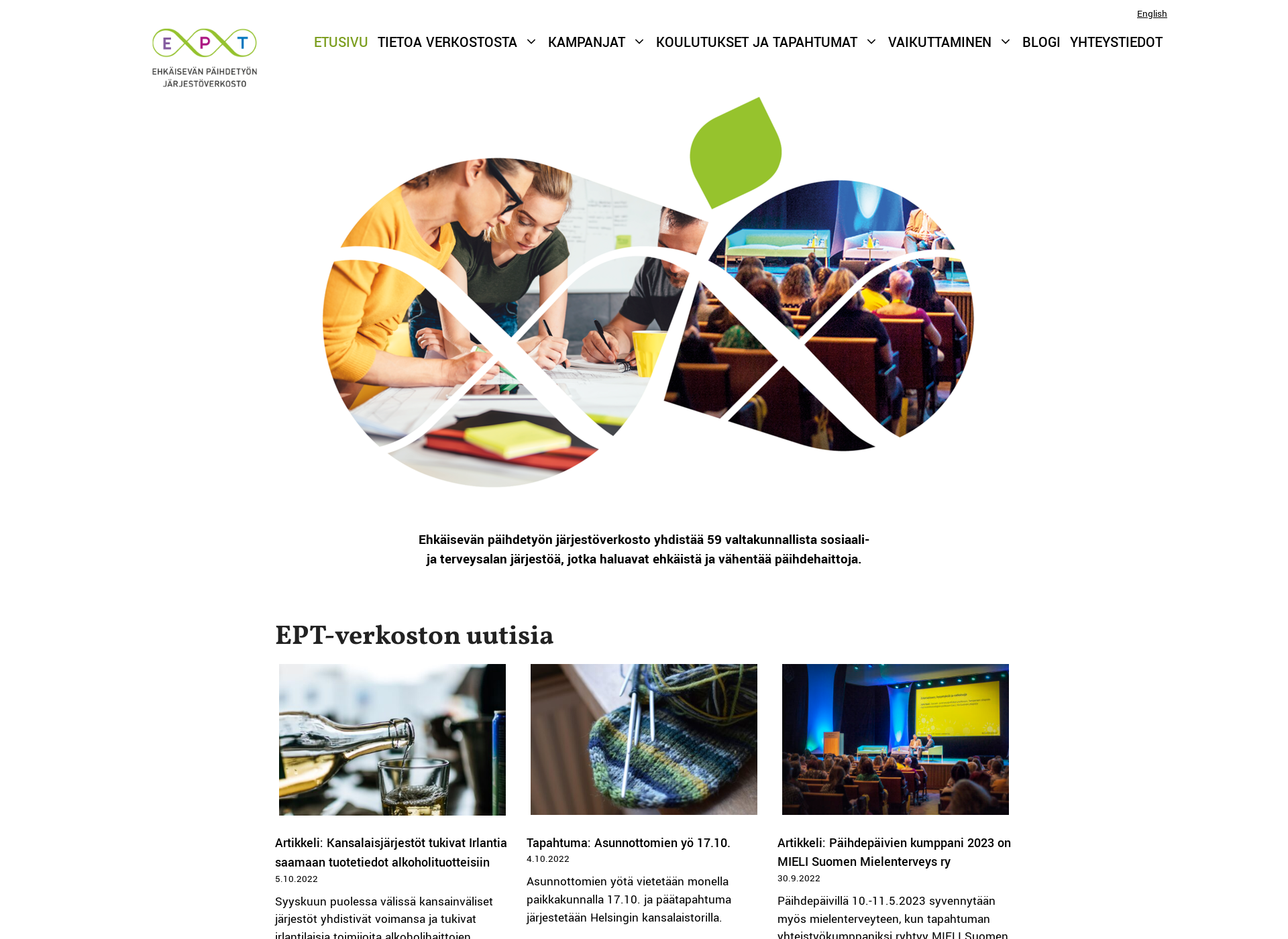 Screenshot for ept-verkosto.fi