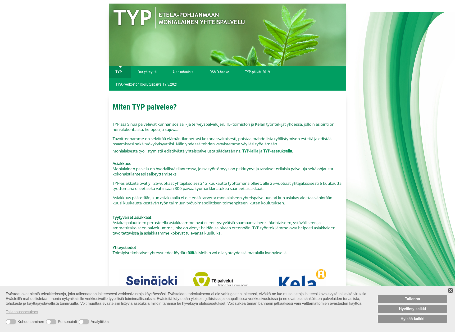 Screenshot for eptyp.fi