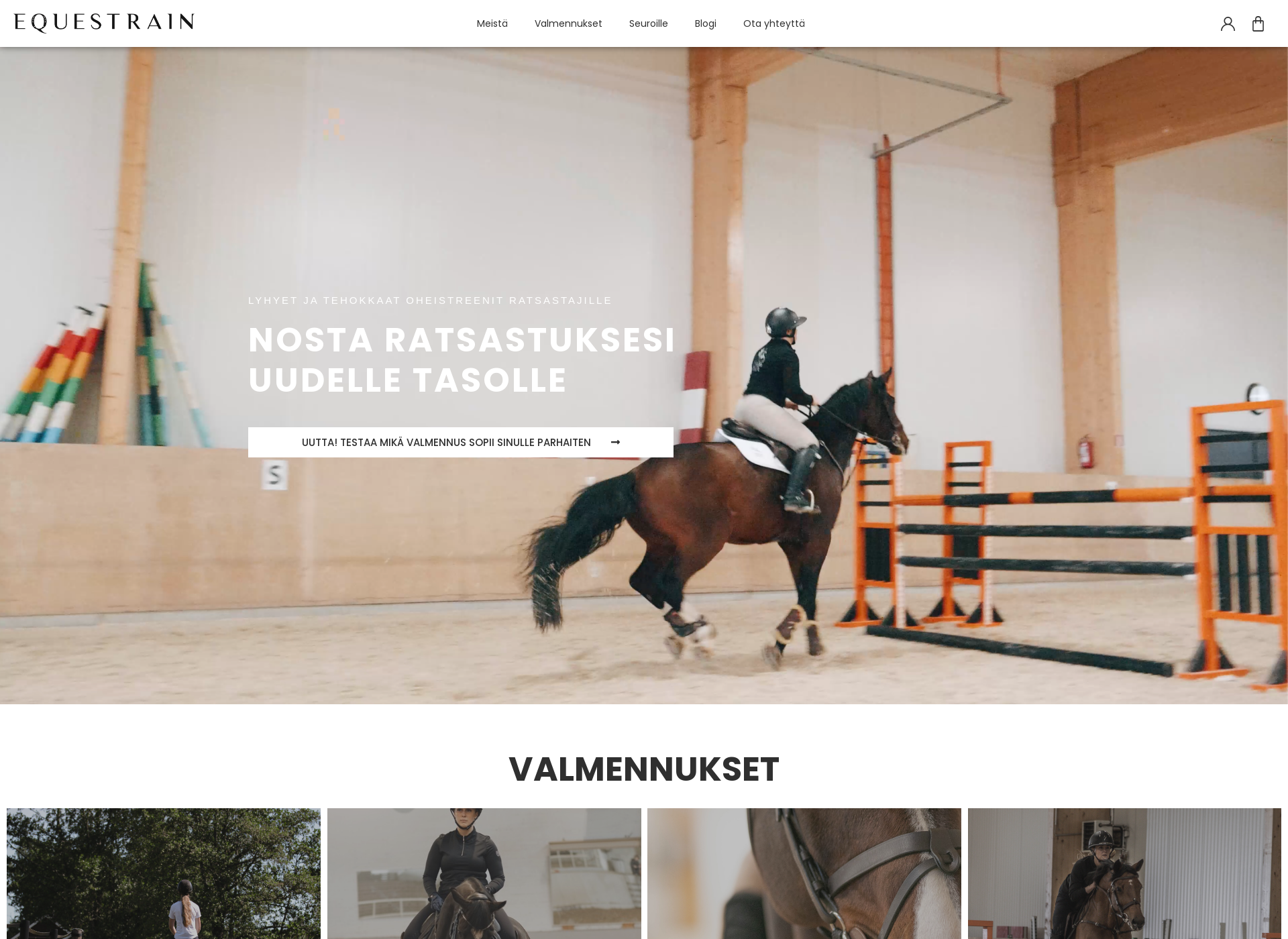 Näyttökuva equestrain.fi