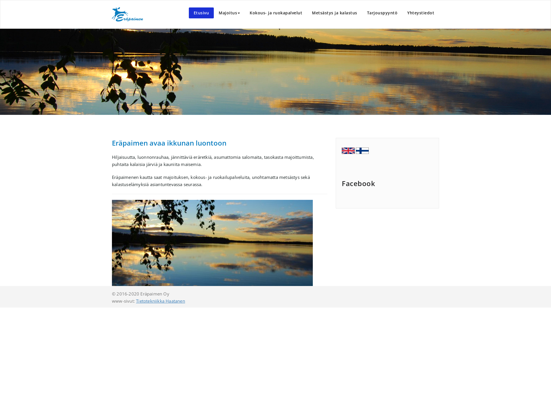 Screenshot for erapaimen.fi