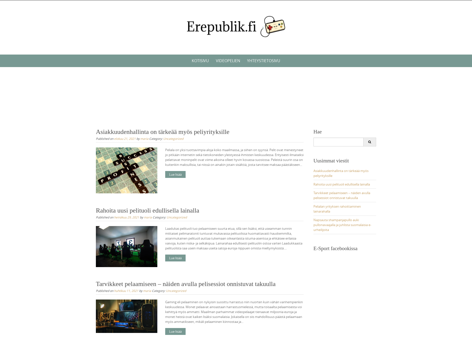 Screenshot for erepublik.fi