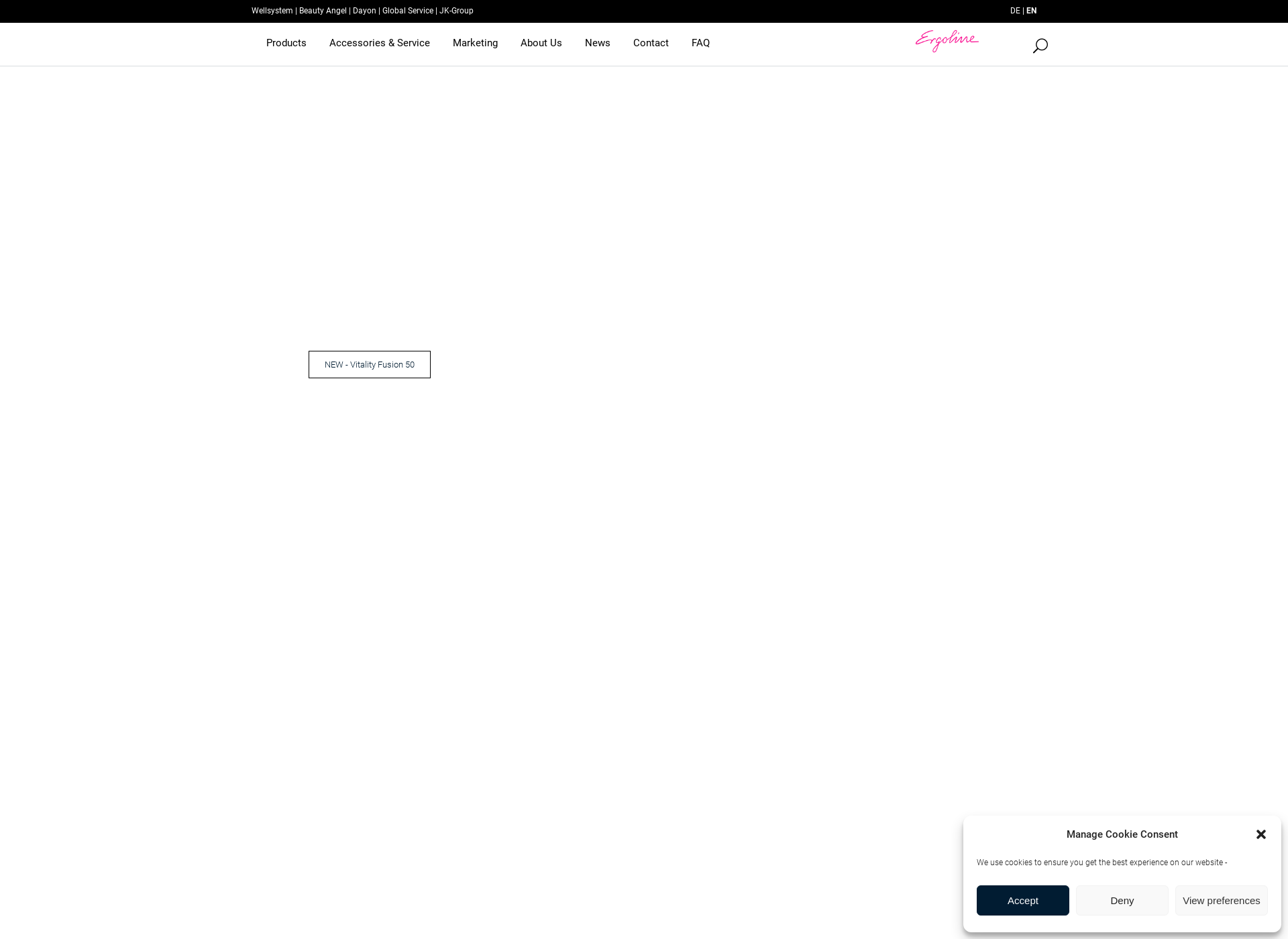 Screenshot for ergoline.fi