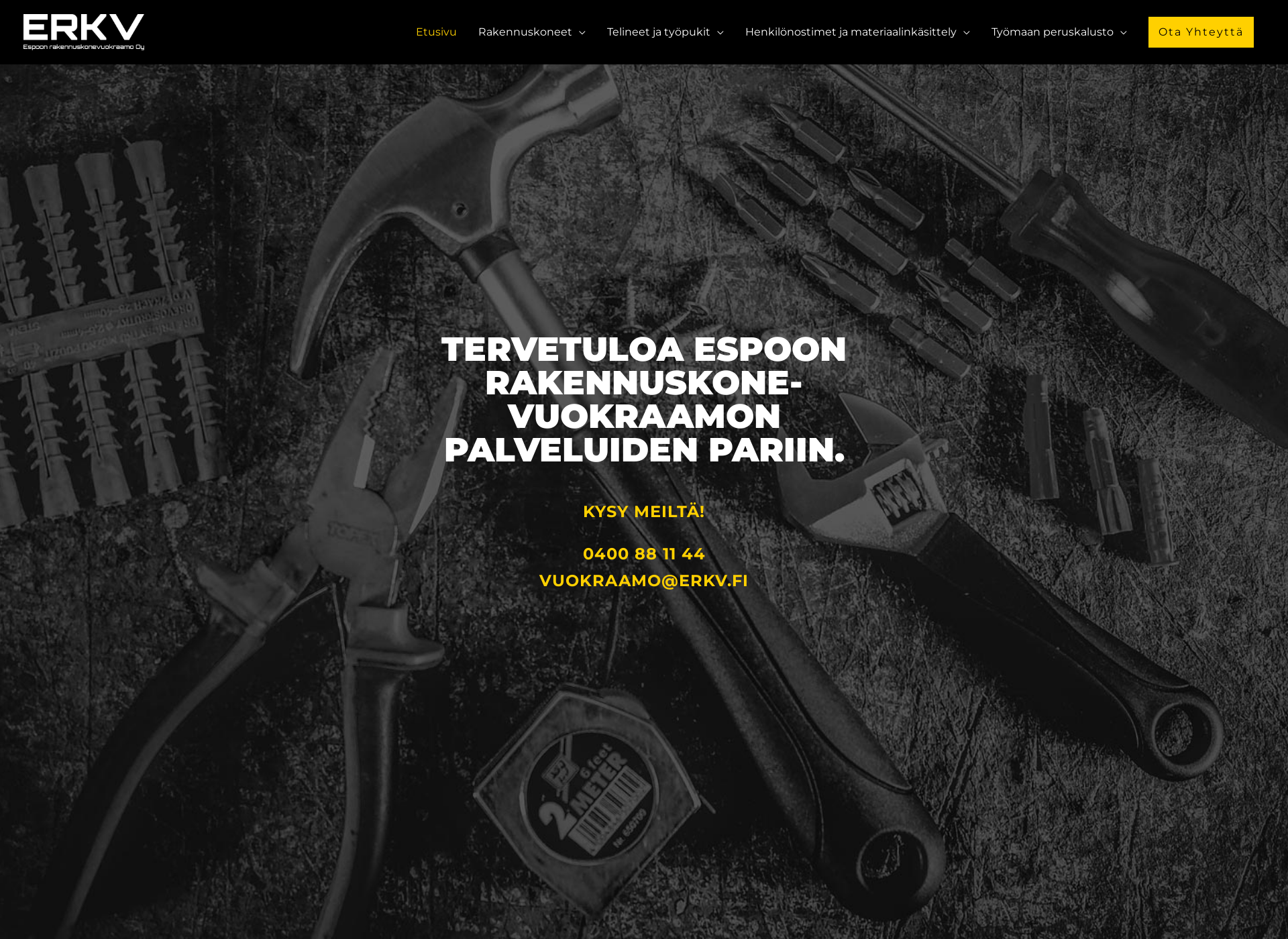Screenshot for erkv.fi