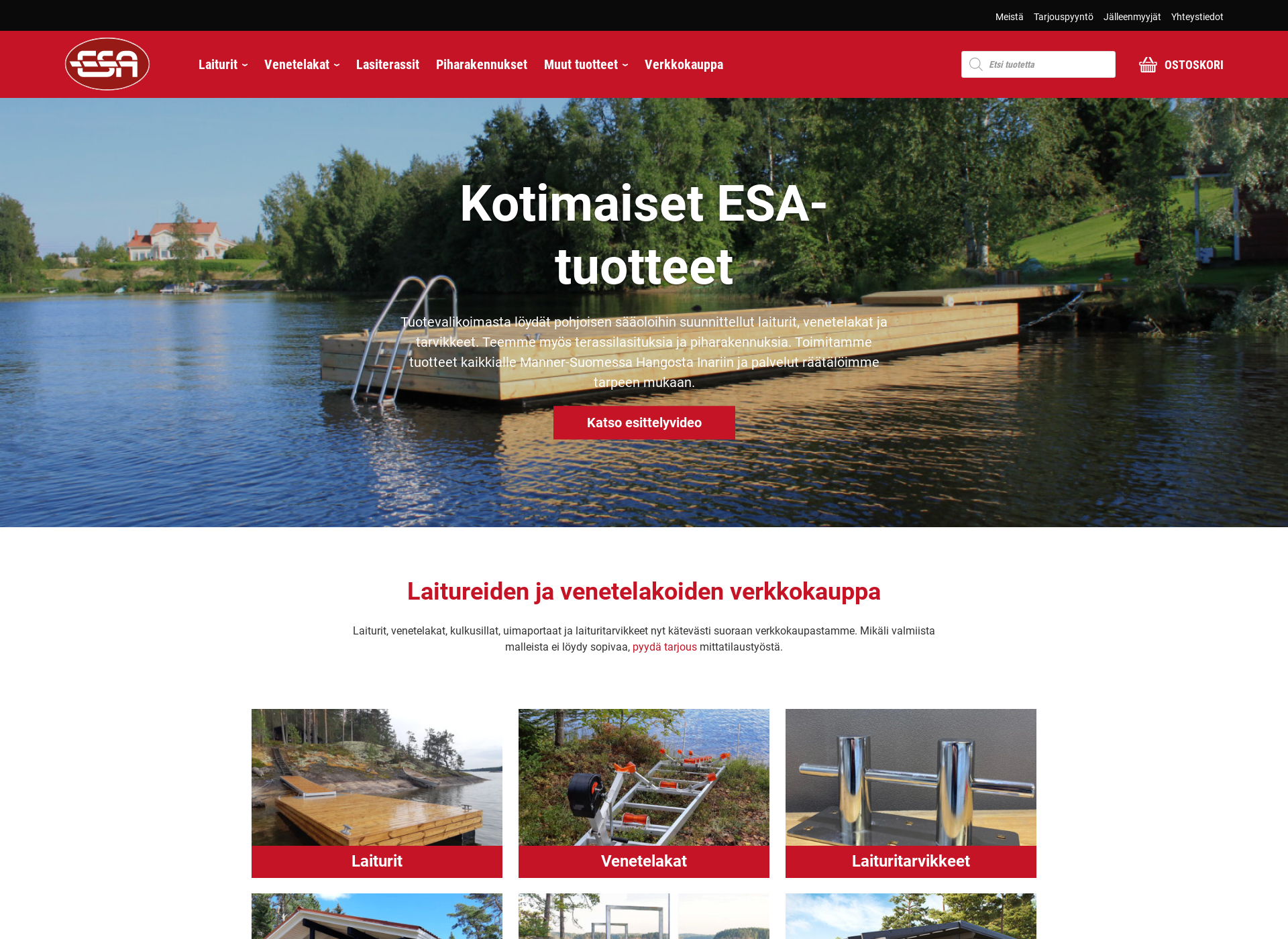 Screenshot for esalaiturit.fi