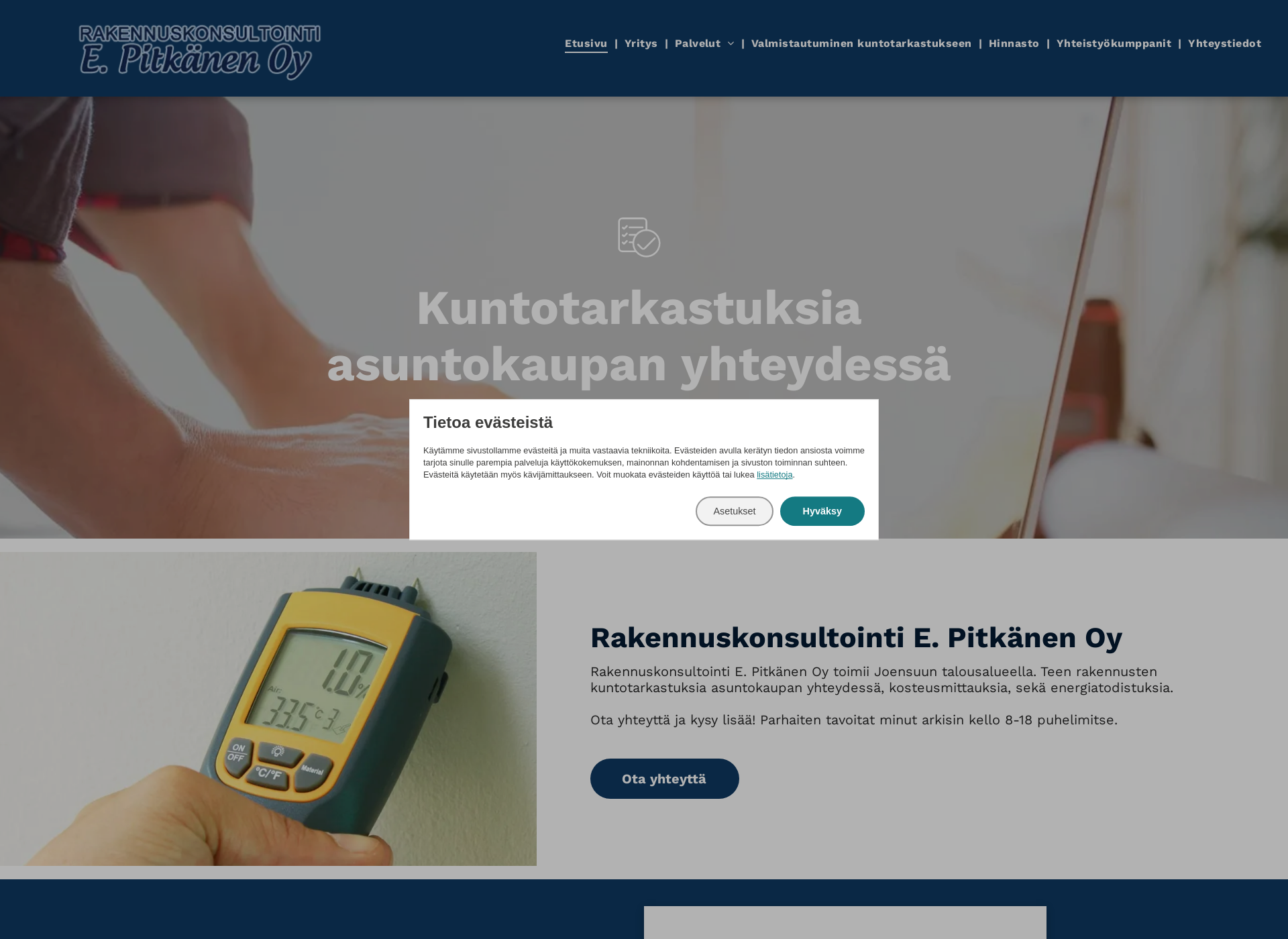 Screenshot for esapitkanen.fi
