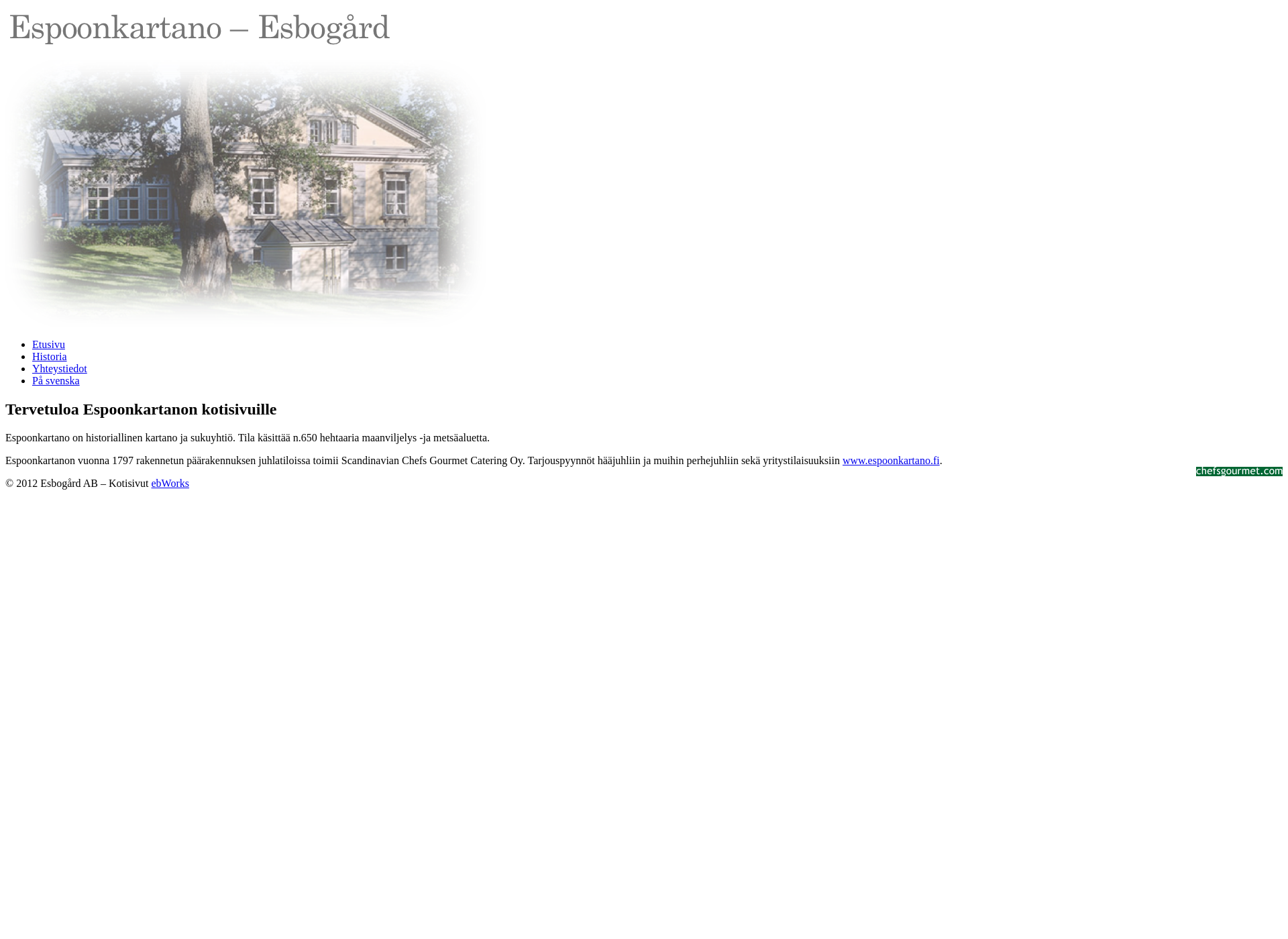 Screenshot for esbogard.fi