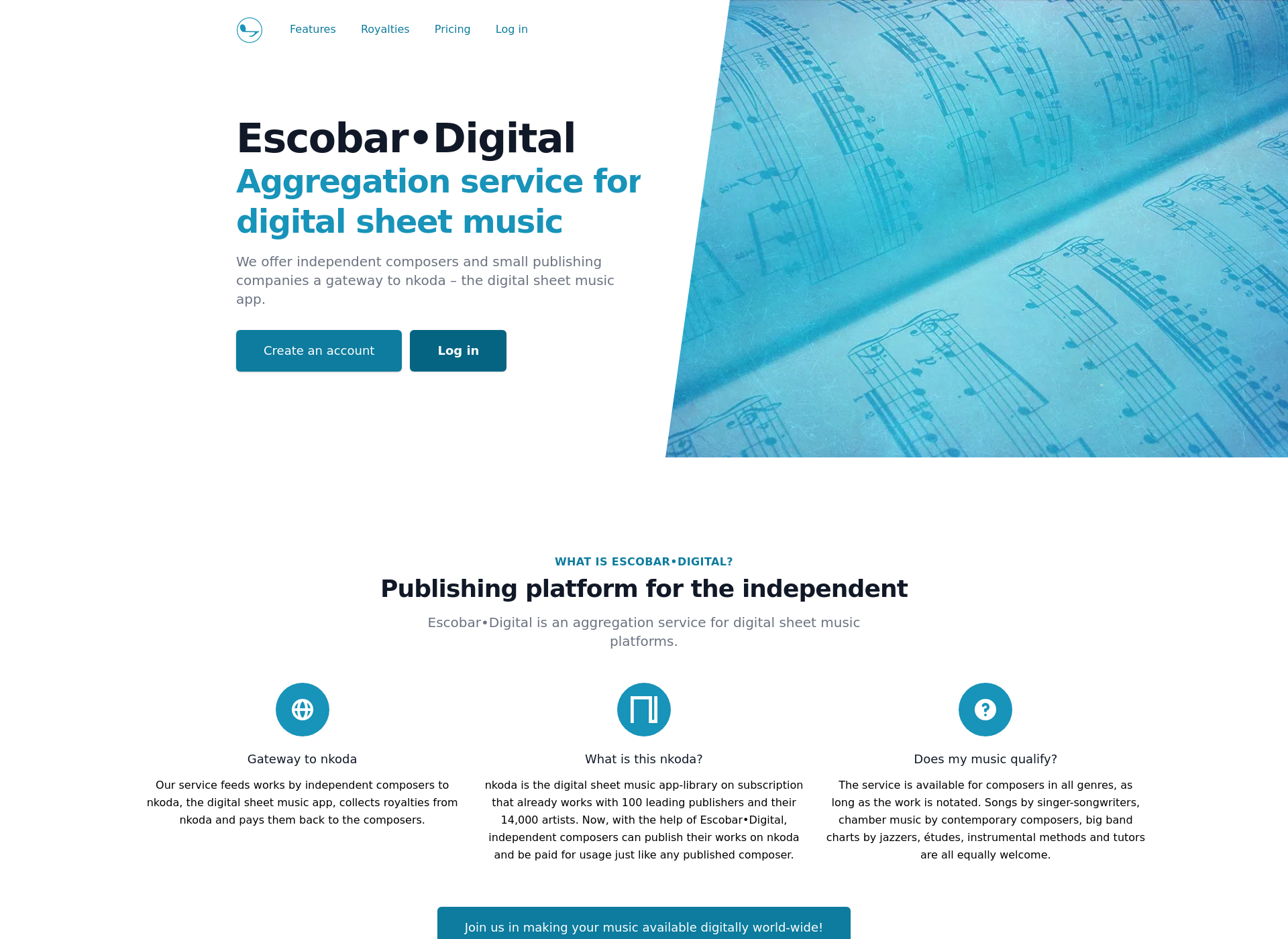 Screenshot for escobar.digital