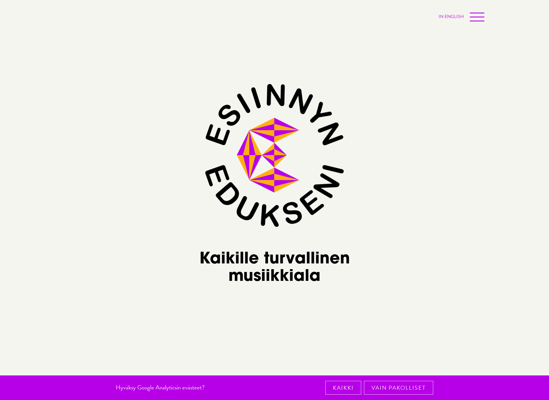 Screenshot for esiinnynedukseni.fi