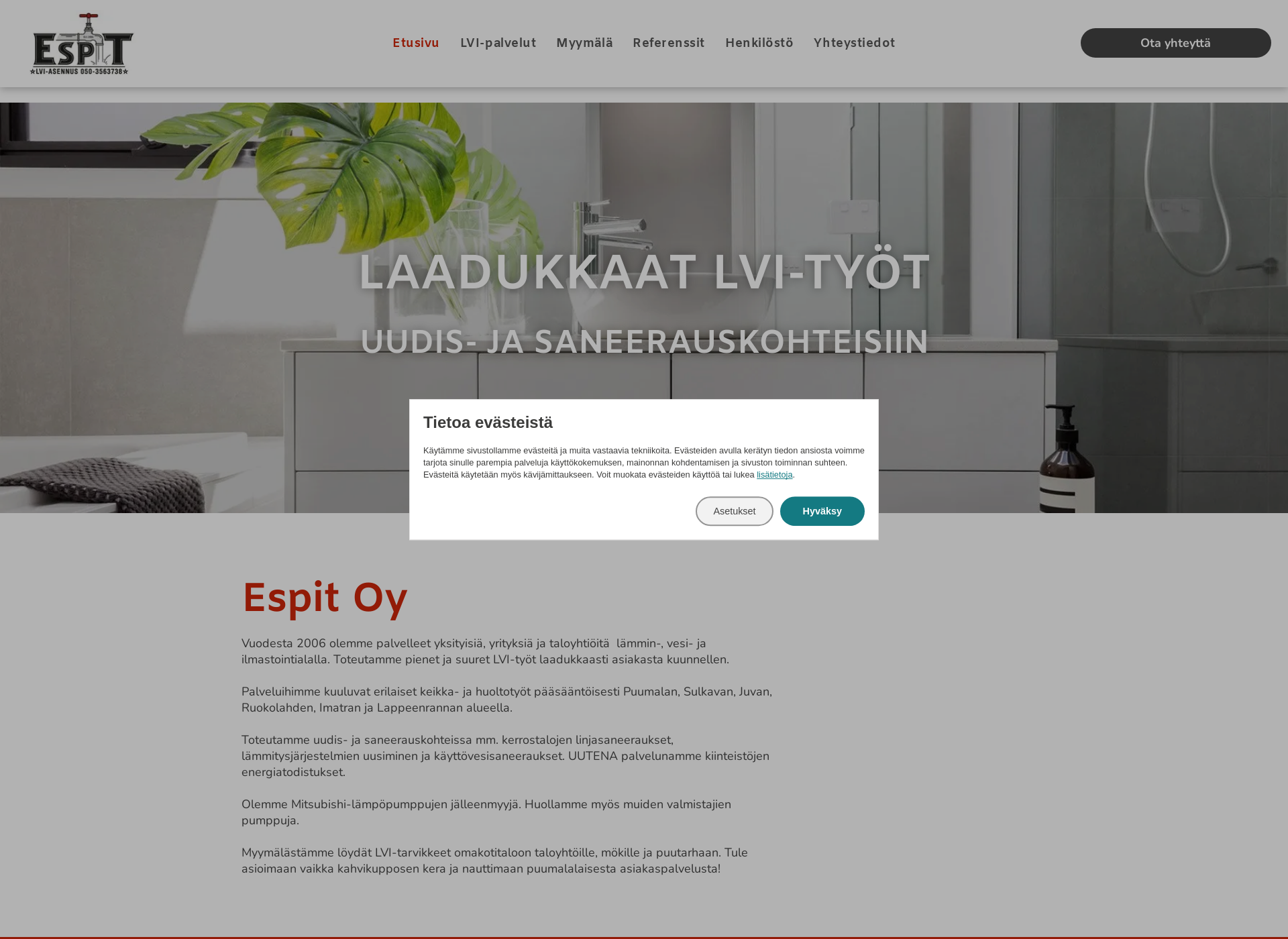 Screenshot for espit.fi