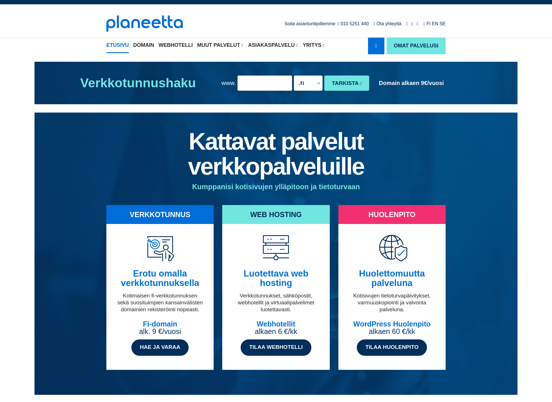 Screenshot for esteetontila.fi