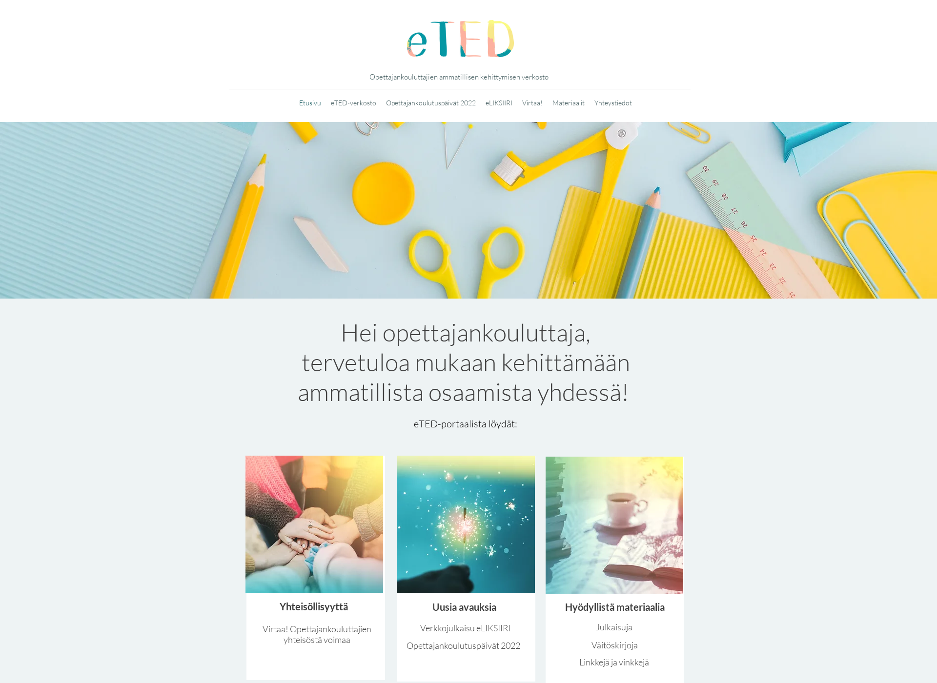 Screenshot for eted.fi
