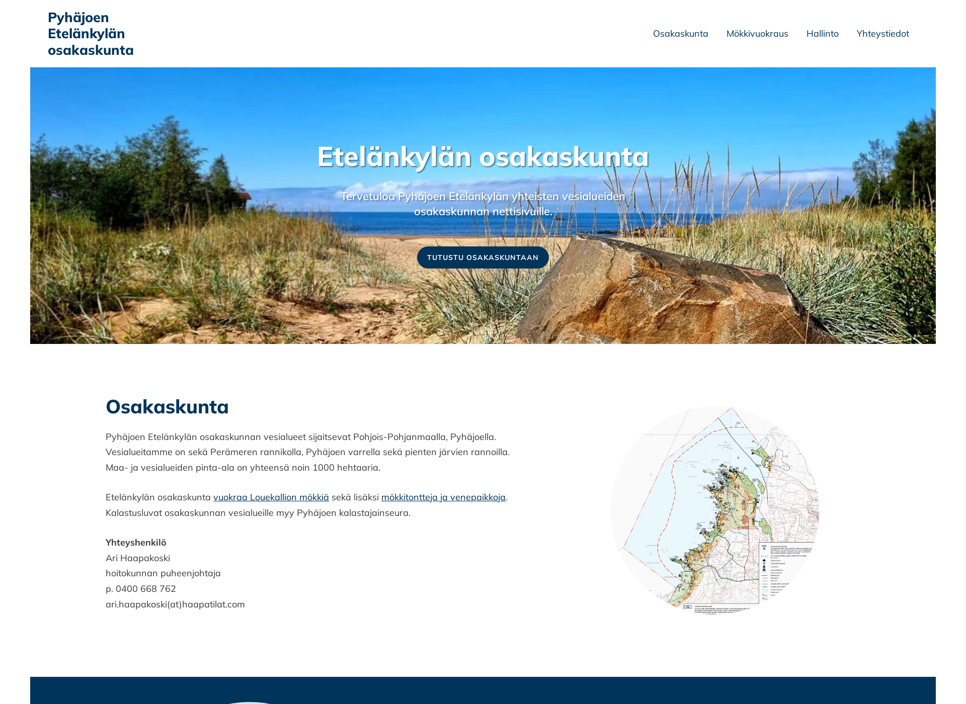 Screenshot for etelankylanosakaskunta.fi
