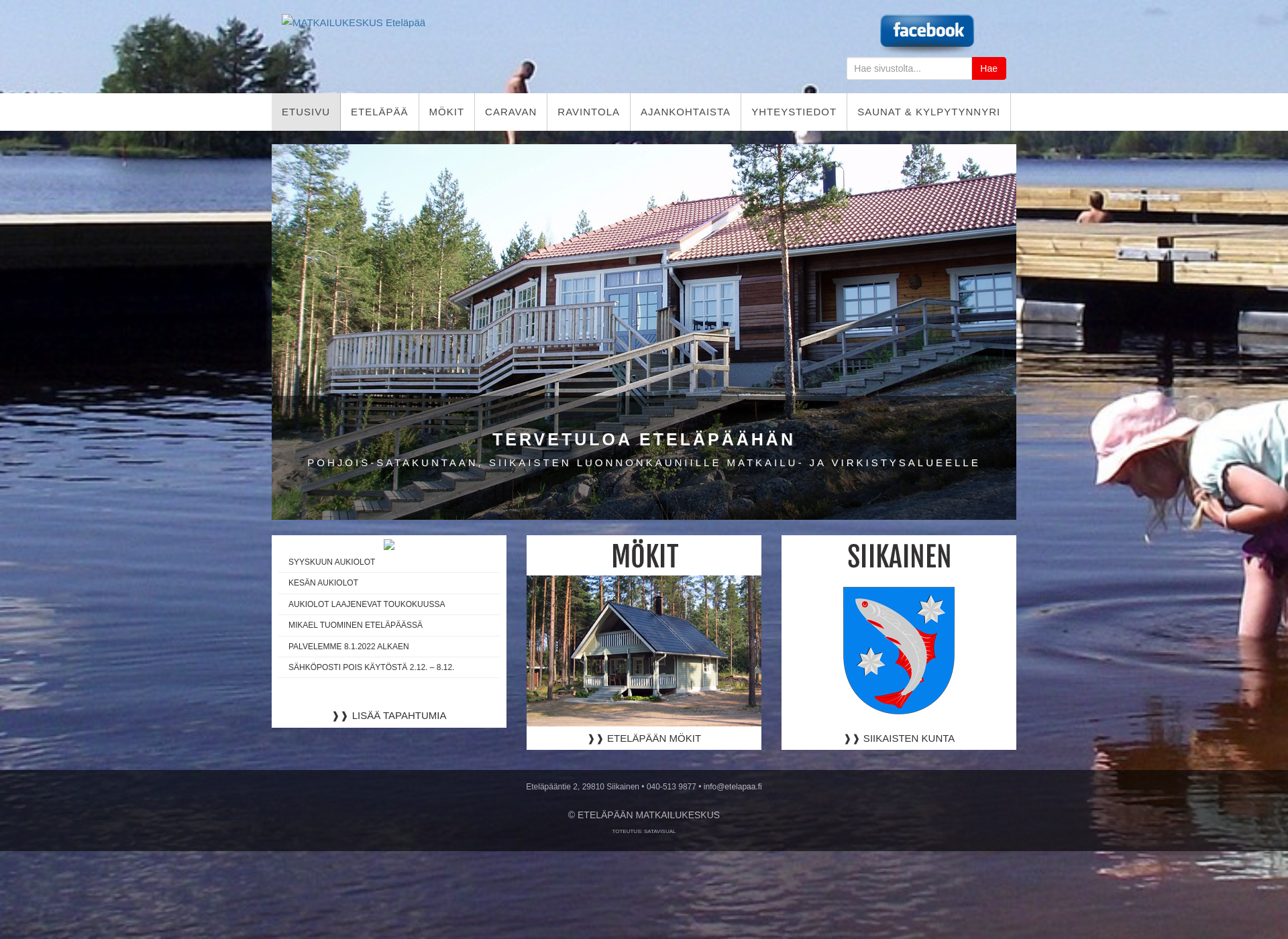 Screenshot for etelapaa.fi