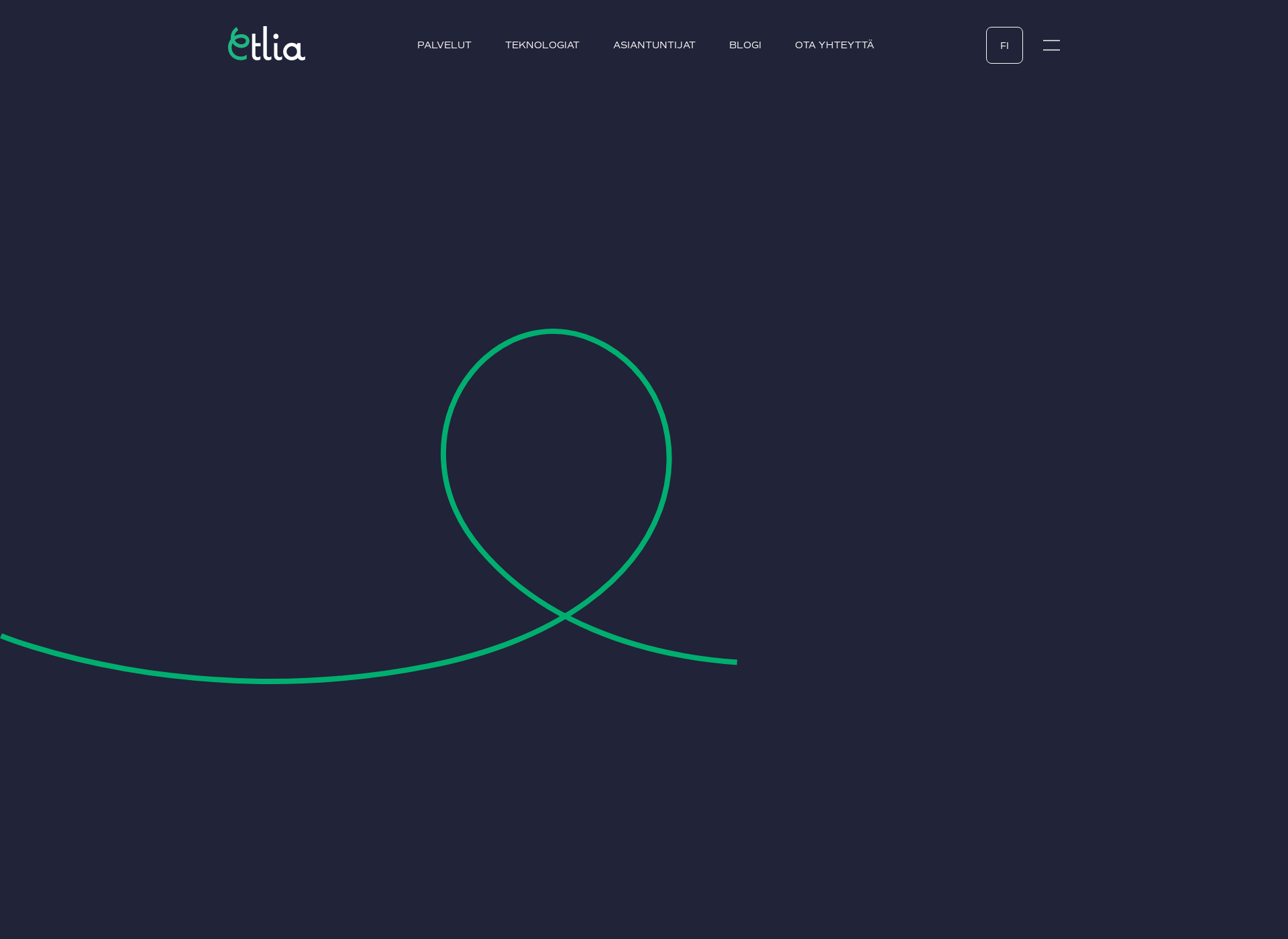 Screenshot for etlia.fi