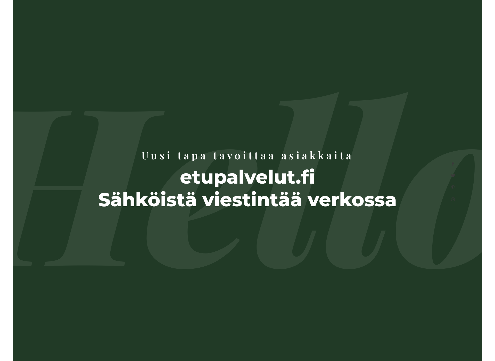 Screenshot for etupalvelut.fi
