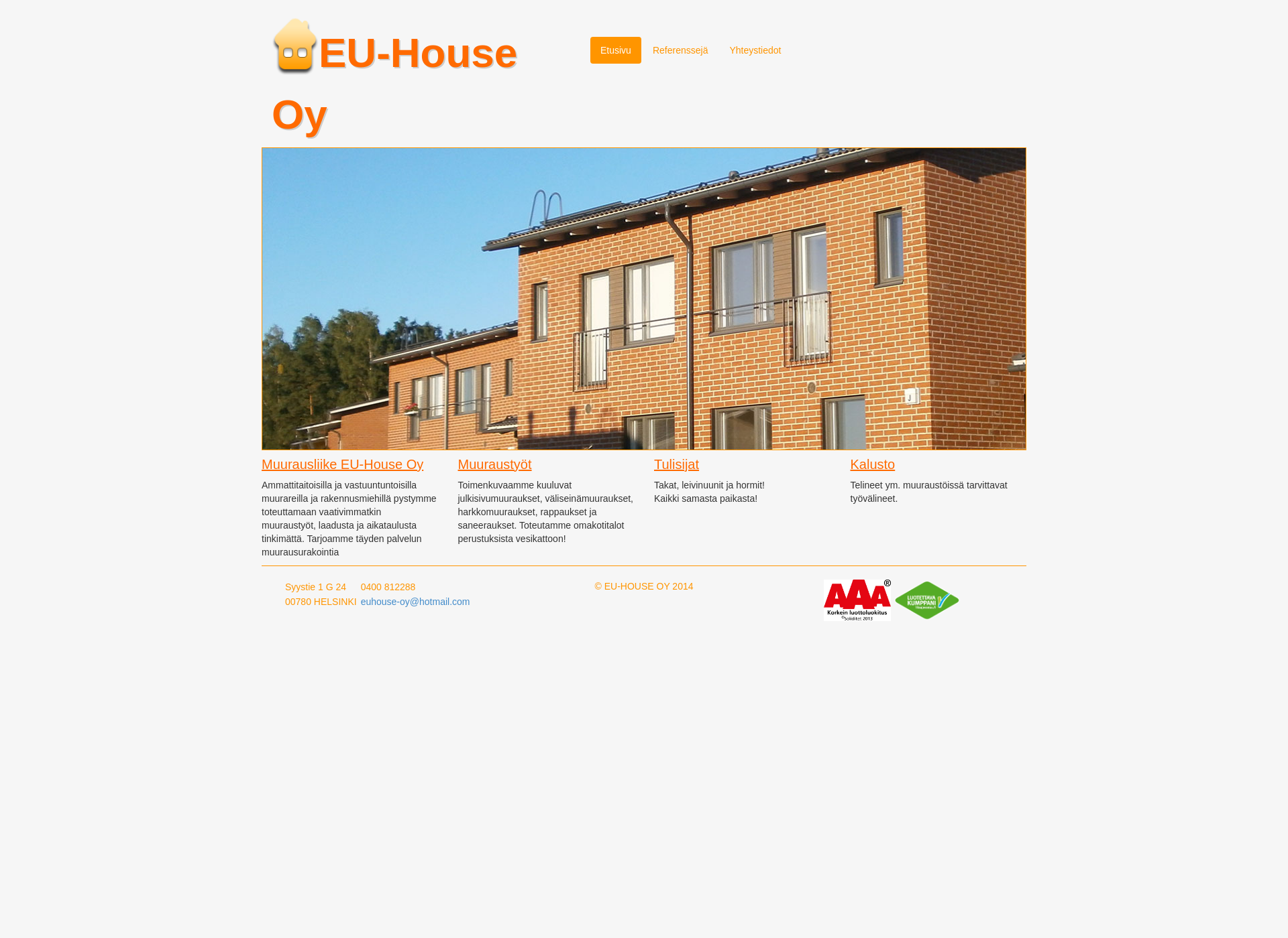 Screenshot for eu-house.fi