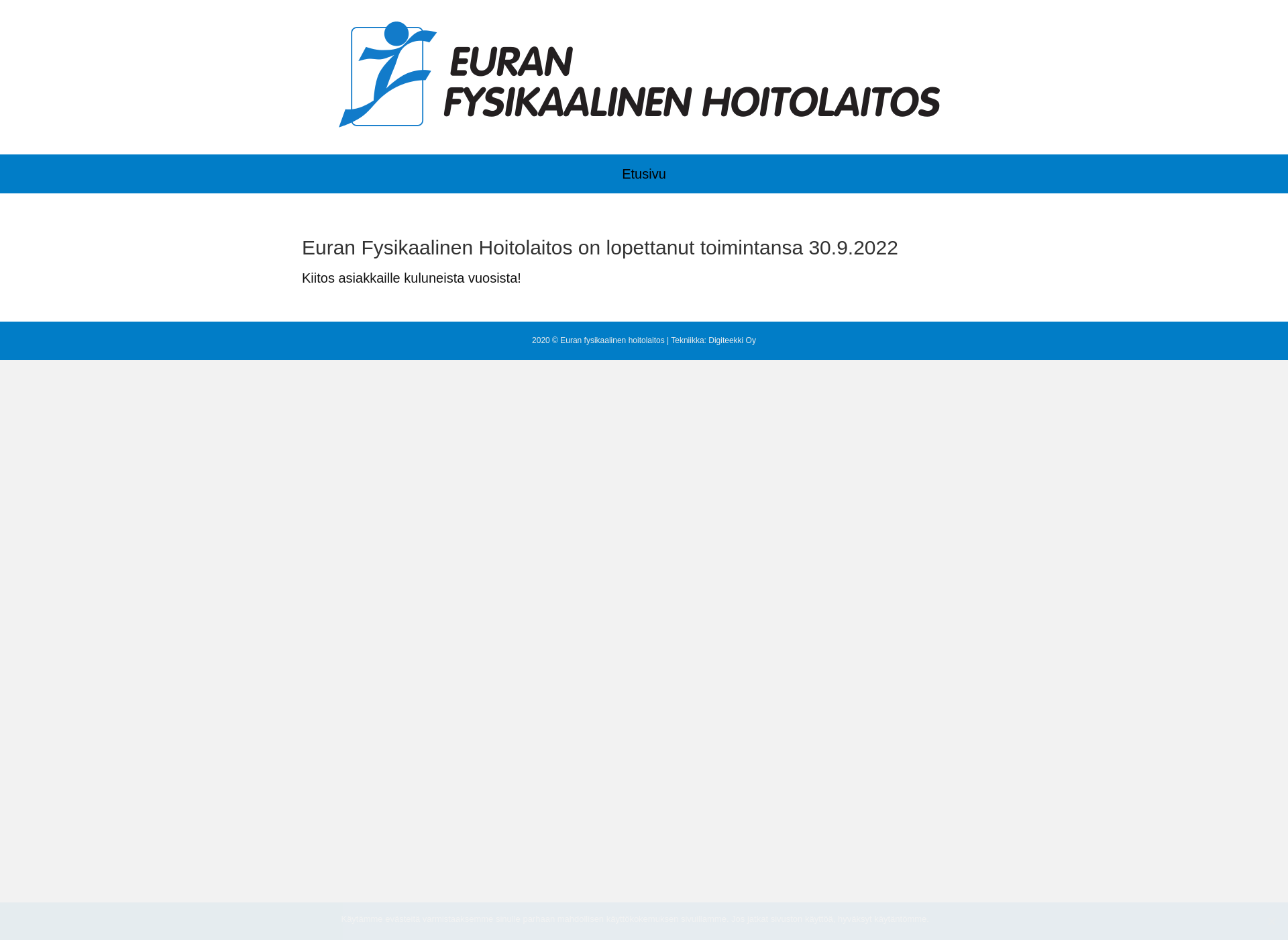 Skärmdump för euranfysikaalinen.fi