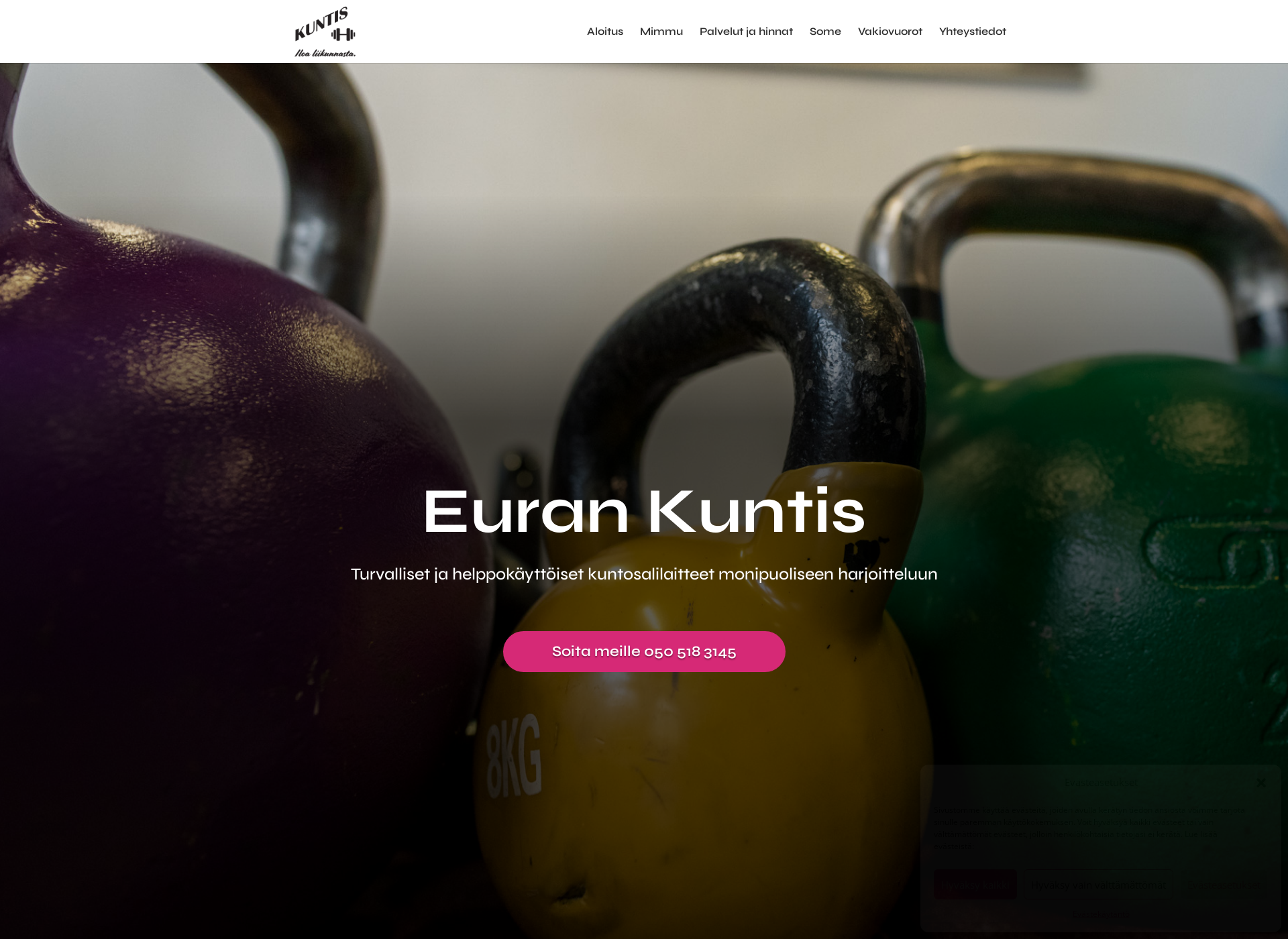 Screenshot for eurankuntis.fi