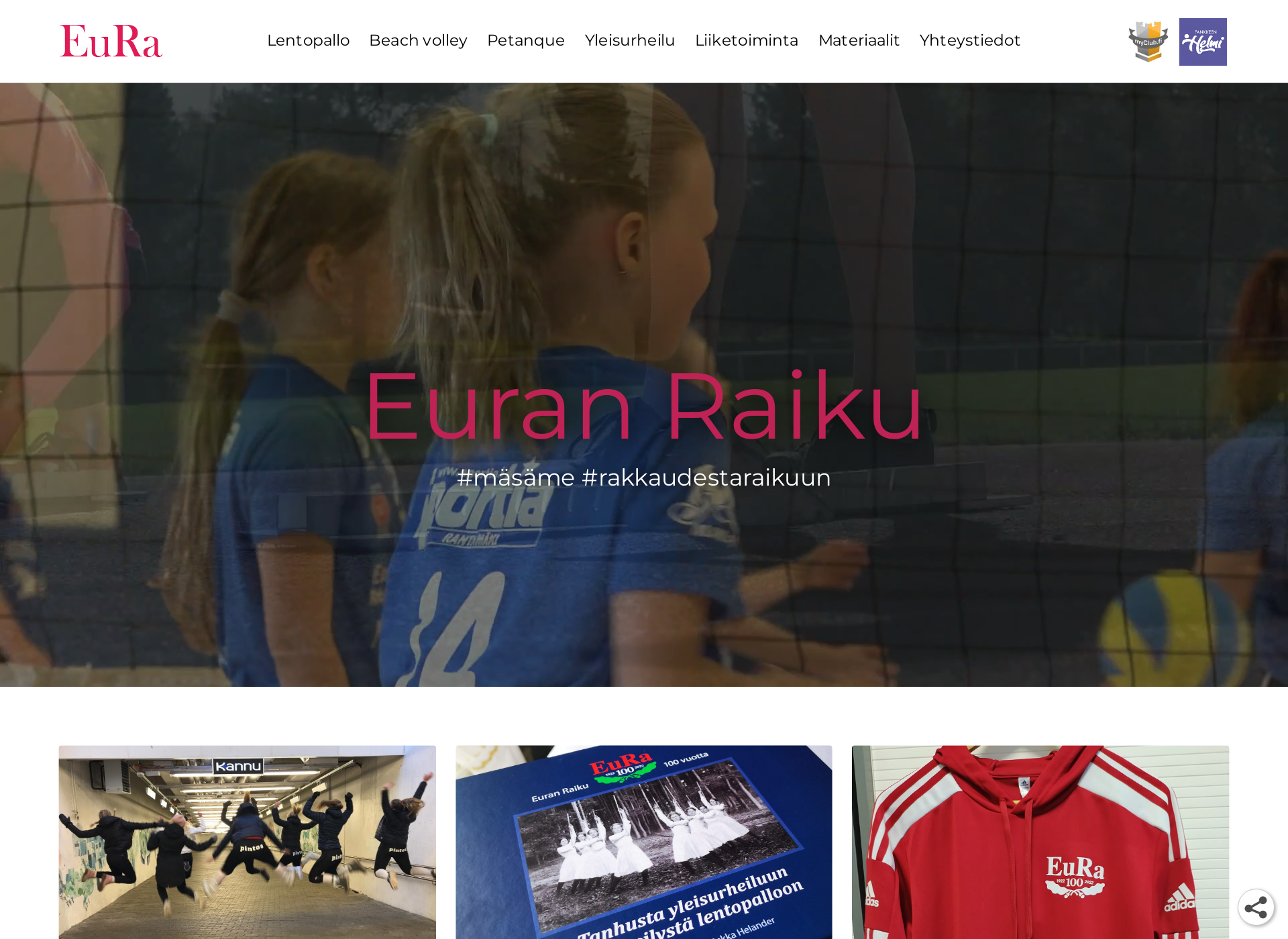 Screenshot for euranraiku.fi
