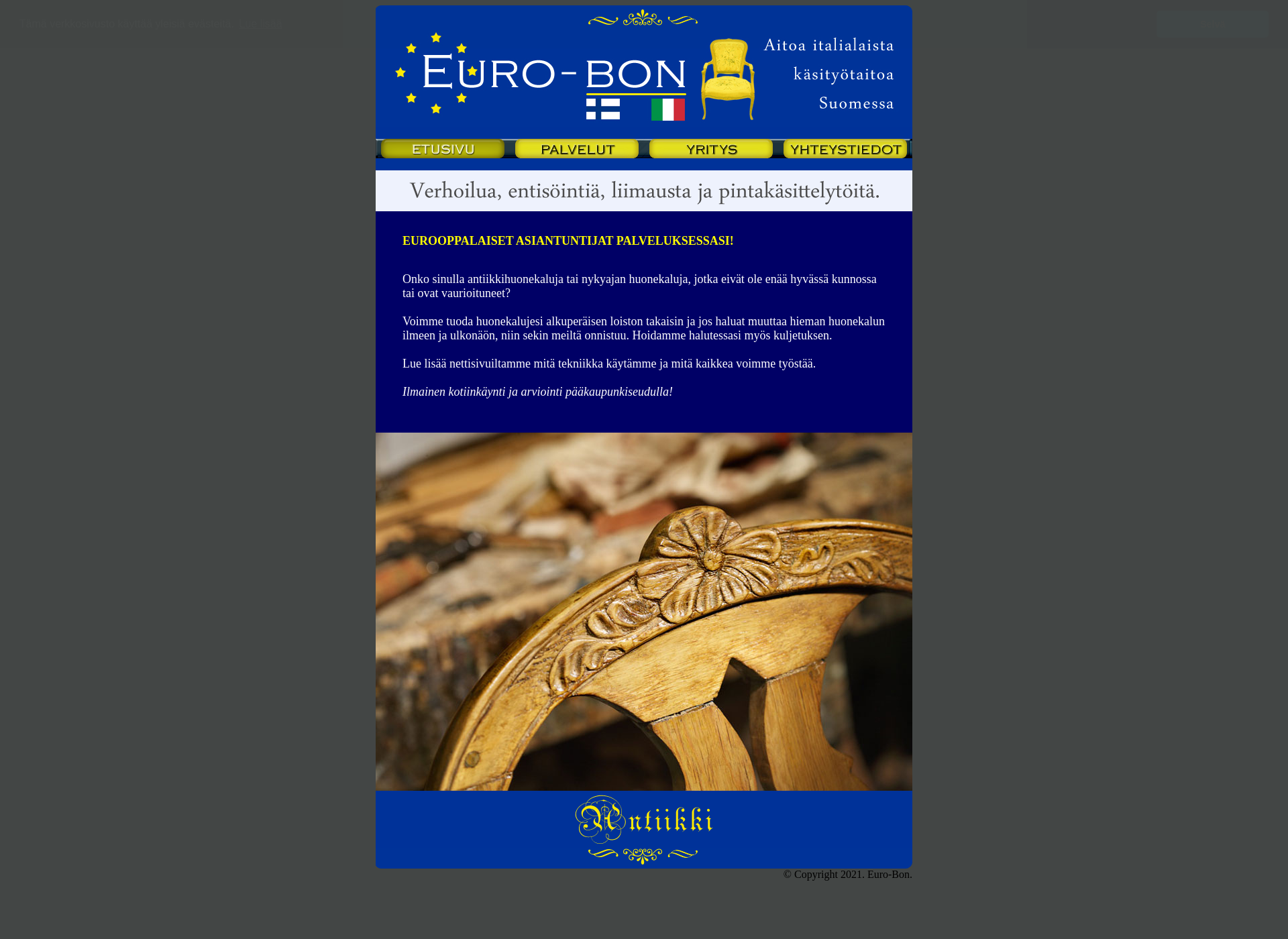 Screenshot for eurobon.fi