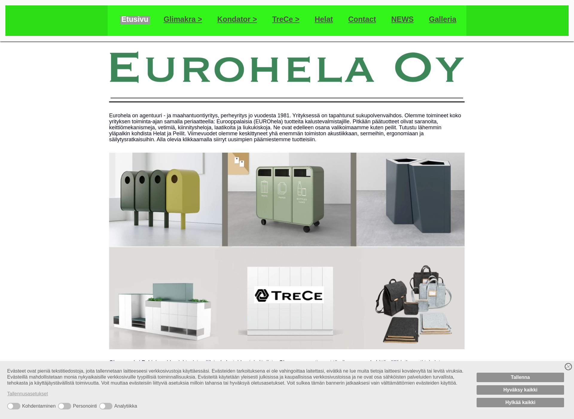 Screenshot for eurohela.fi