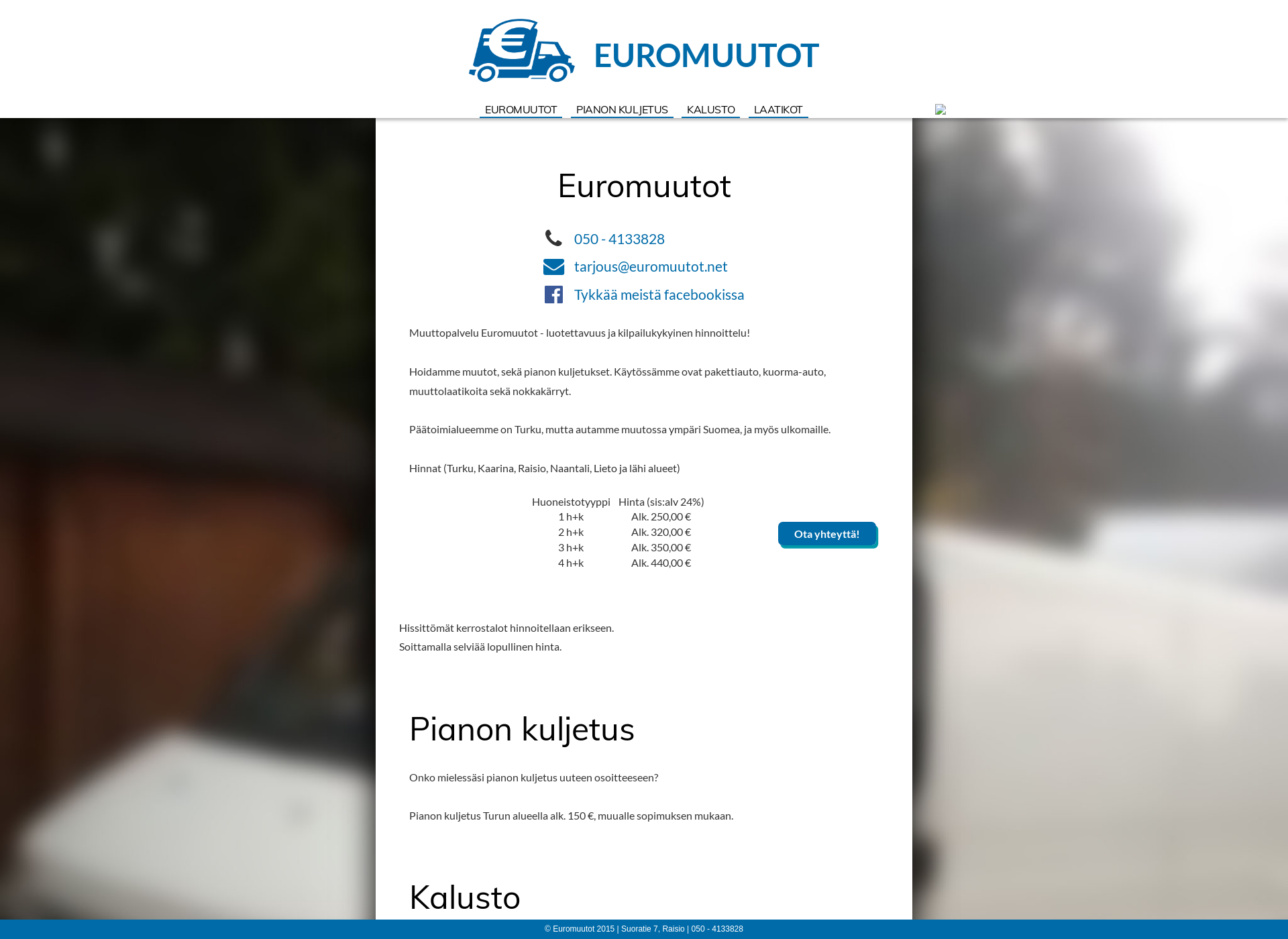 Screenshot for euromuutot.net