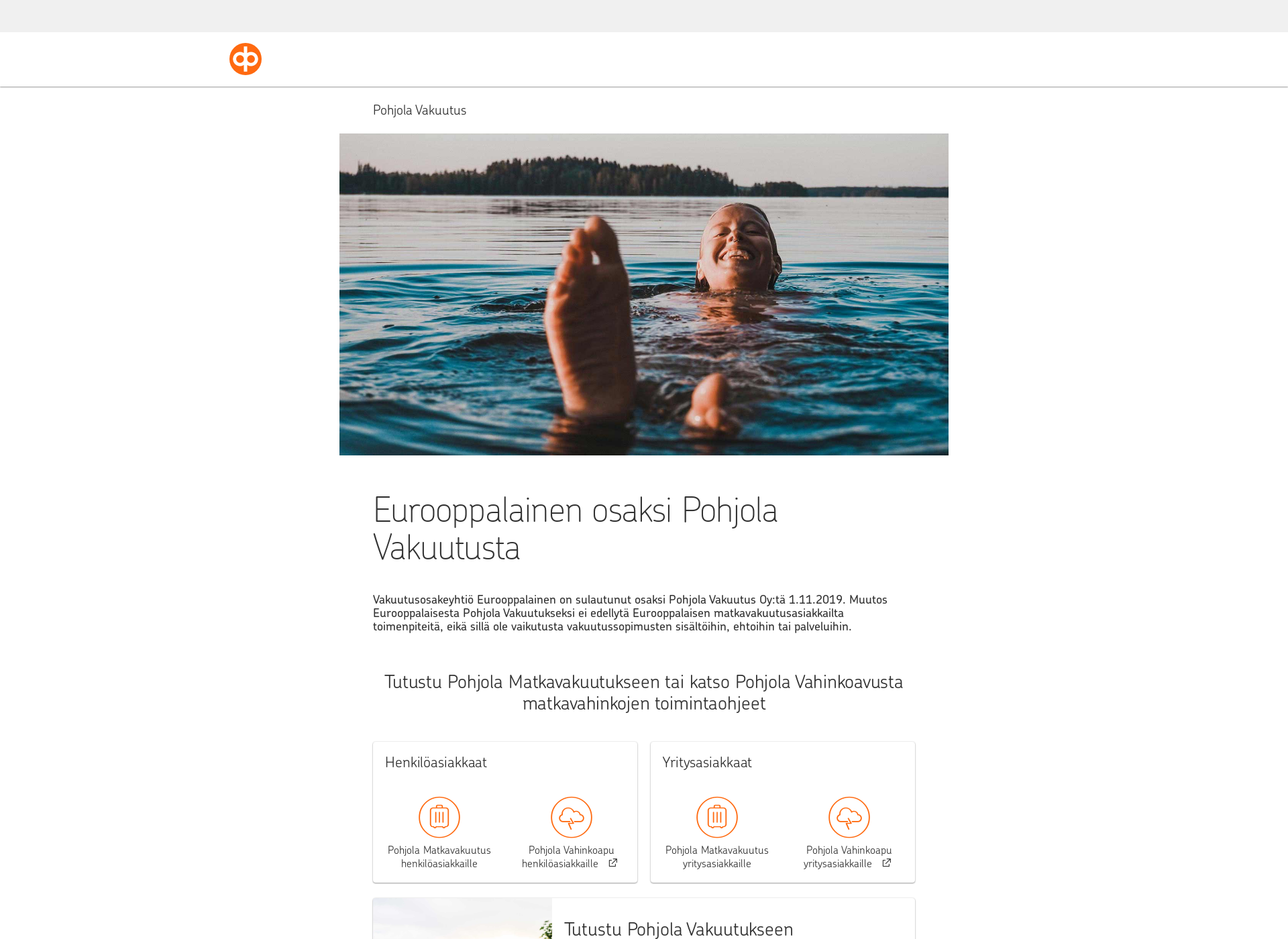 Screenshot for eurooppalainen.fi
