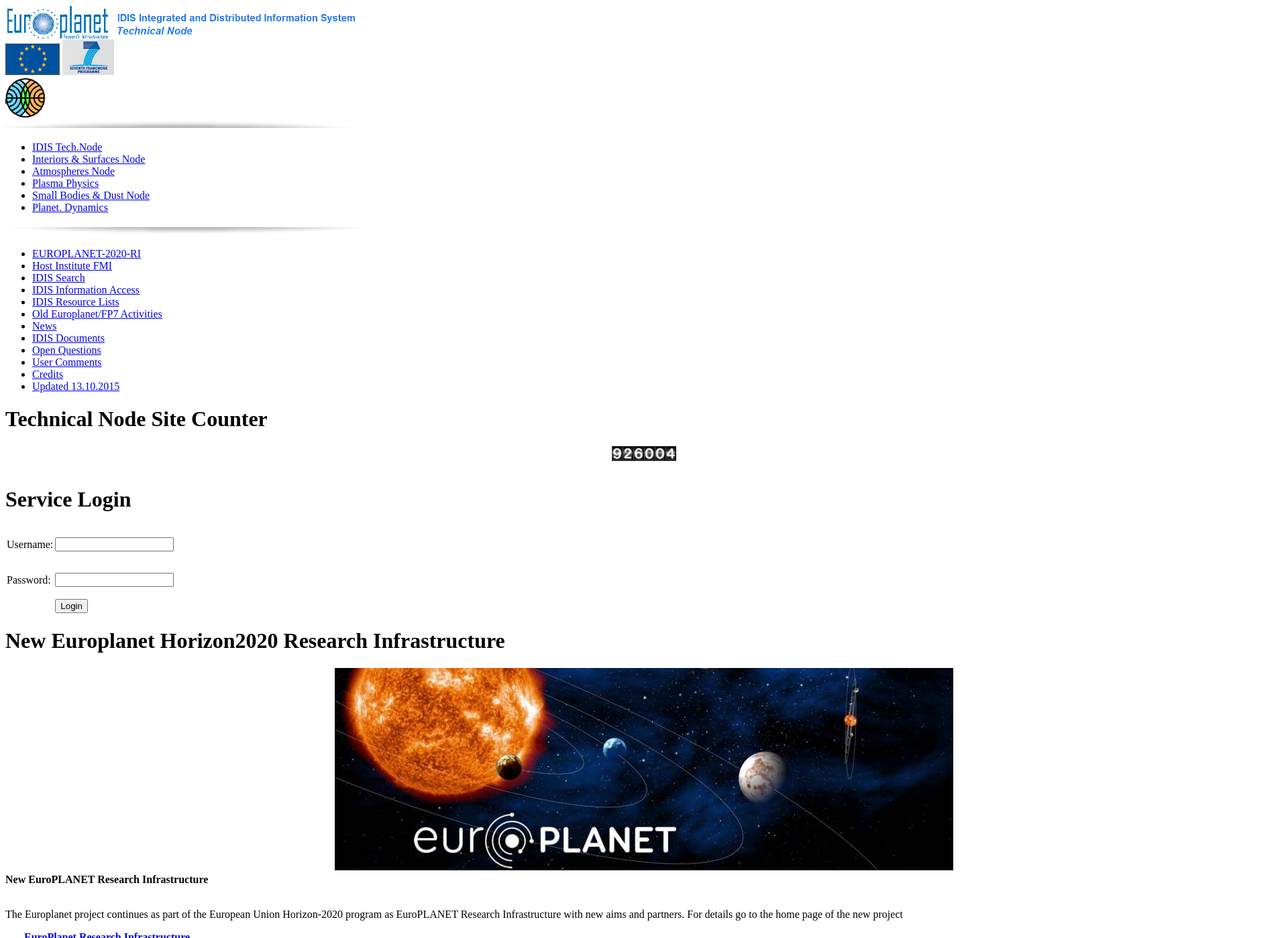 Screenshot for europlanet-idis.fi