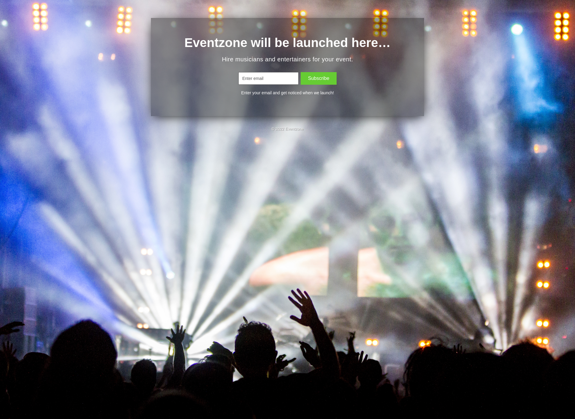 Skärmdump för event-zone.fi