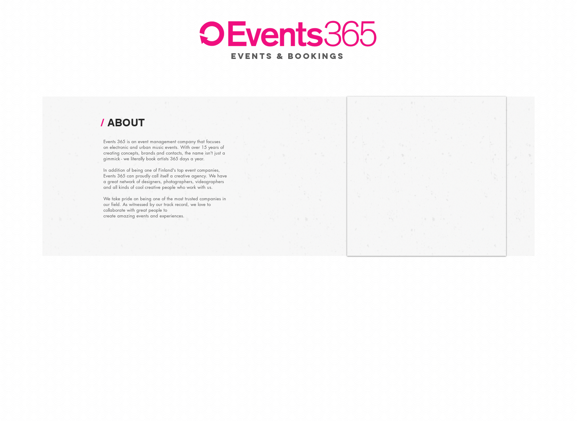 Screenshot for events365.fi