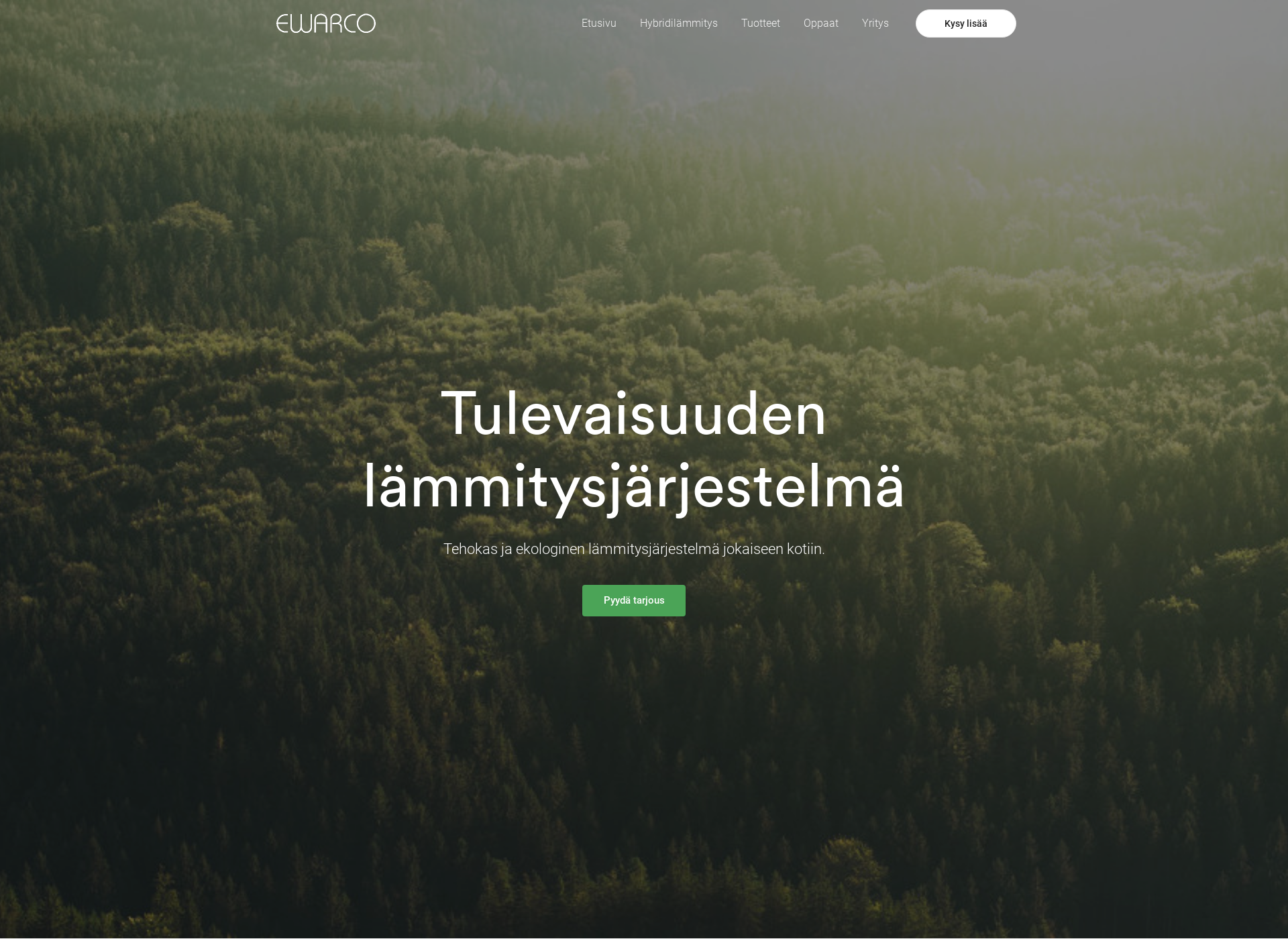 Skärmdump för ewarco.fi