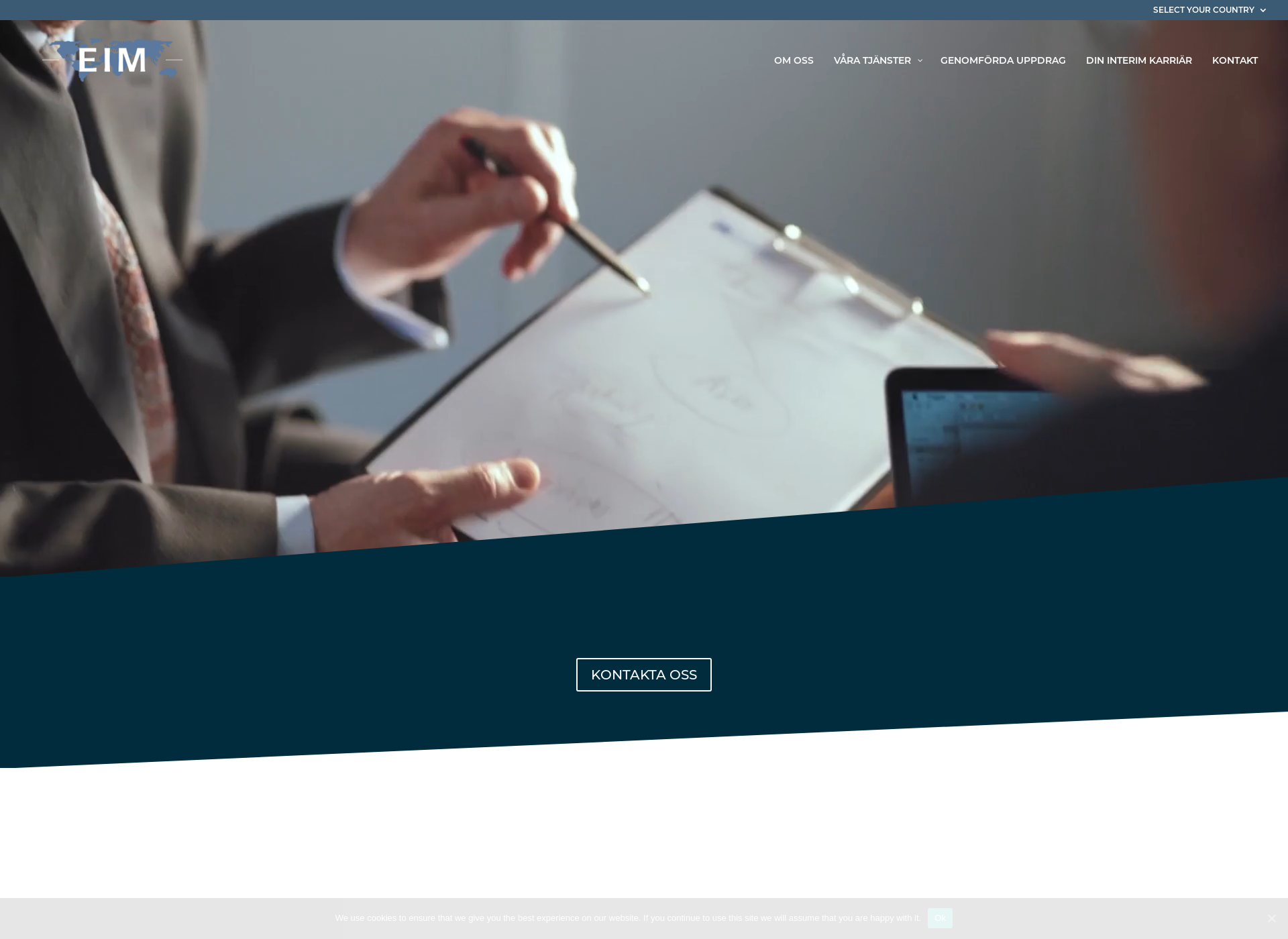 Screenshot for executiveinterimmanagement.fi